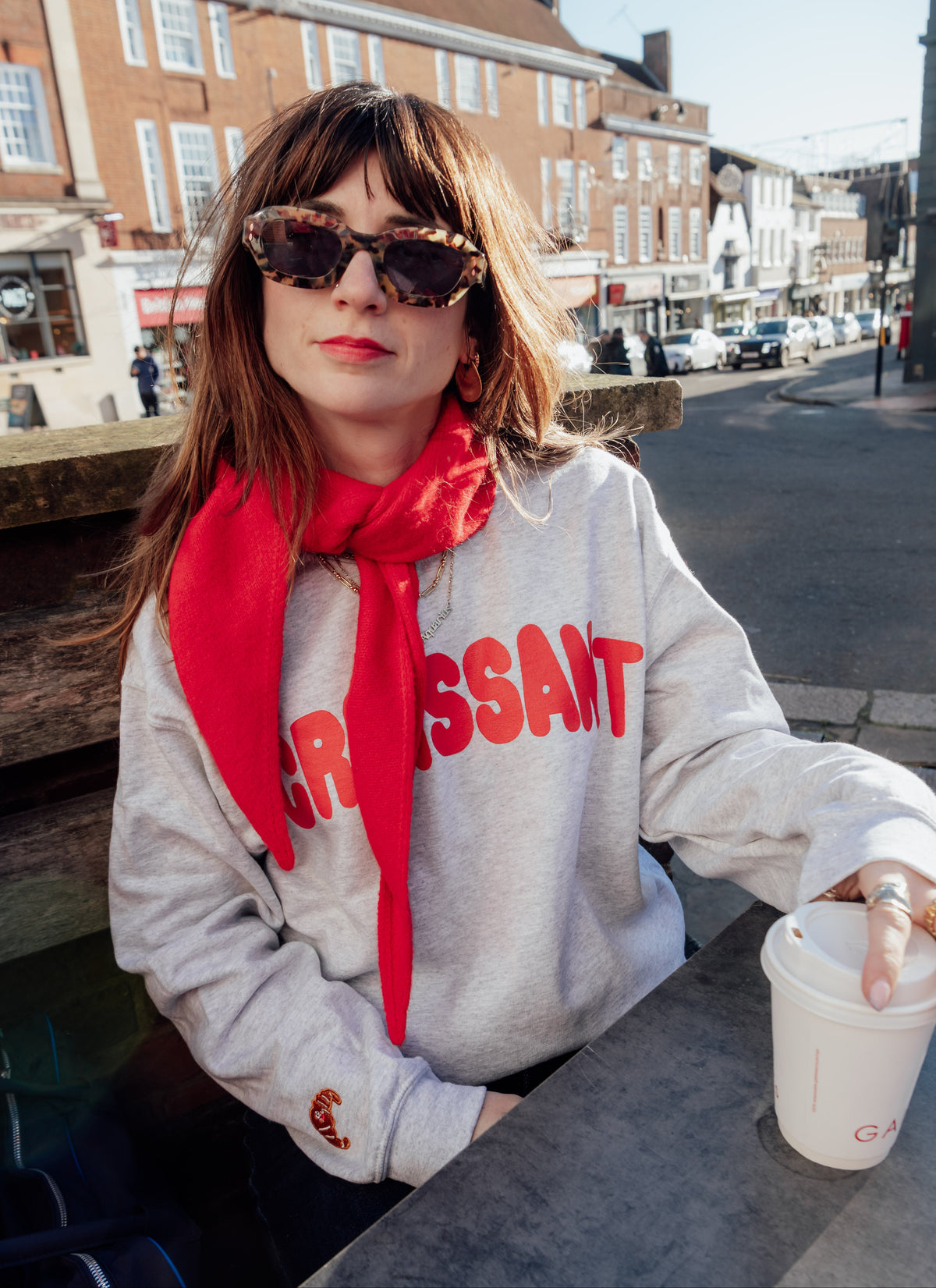 The Croissant Oversized Sweatshirt