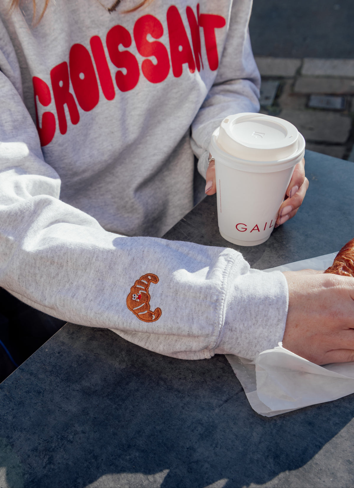 The Croissant Oversized Sweatshirt