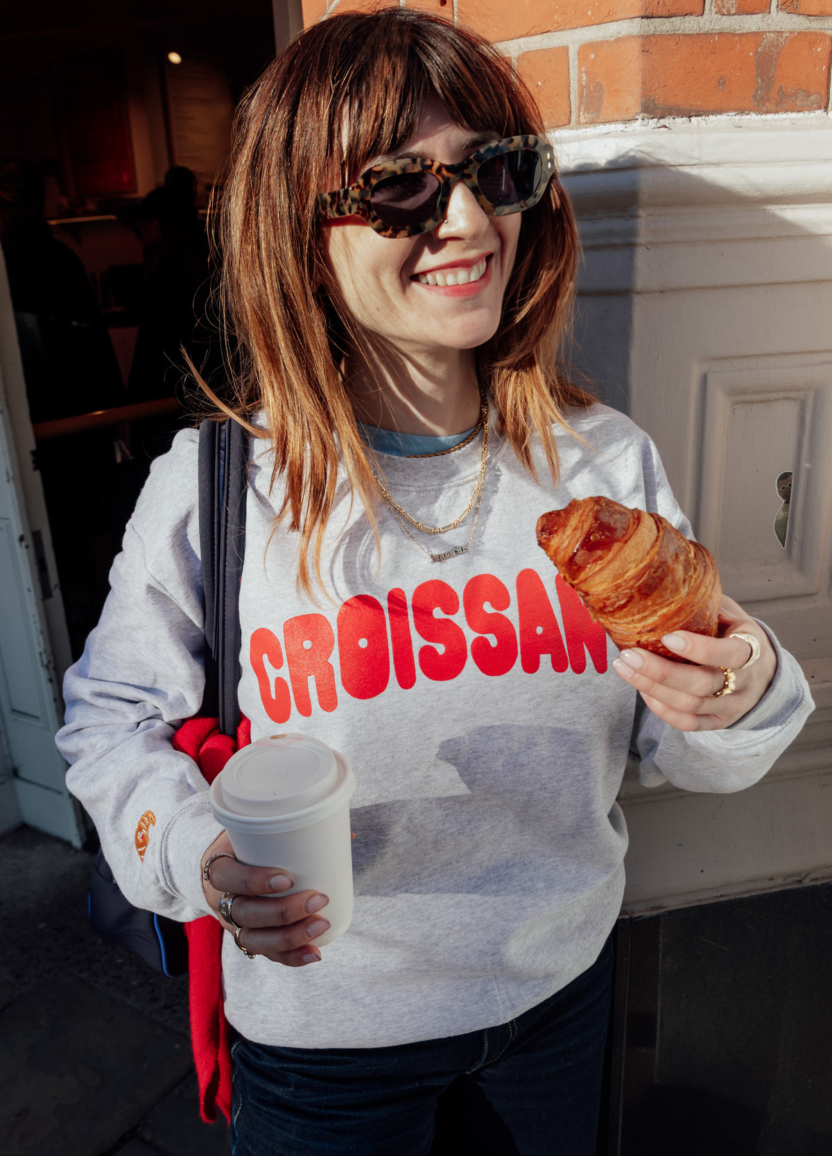The Croissant Oversized Sweatshirt