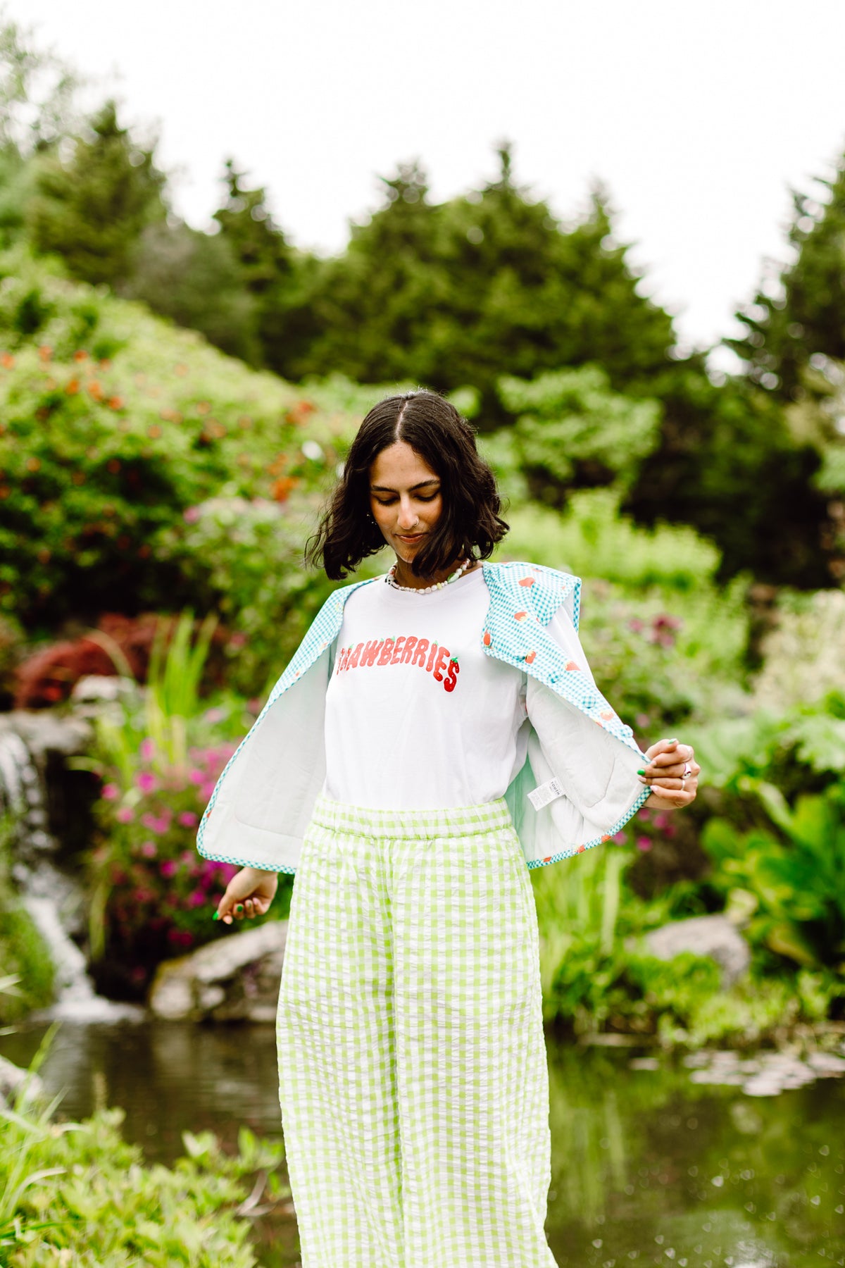 The Strawberries 90's Baby Tee