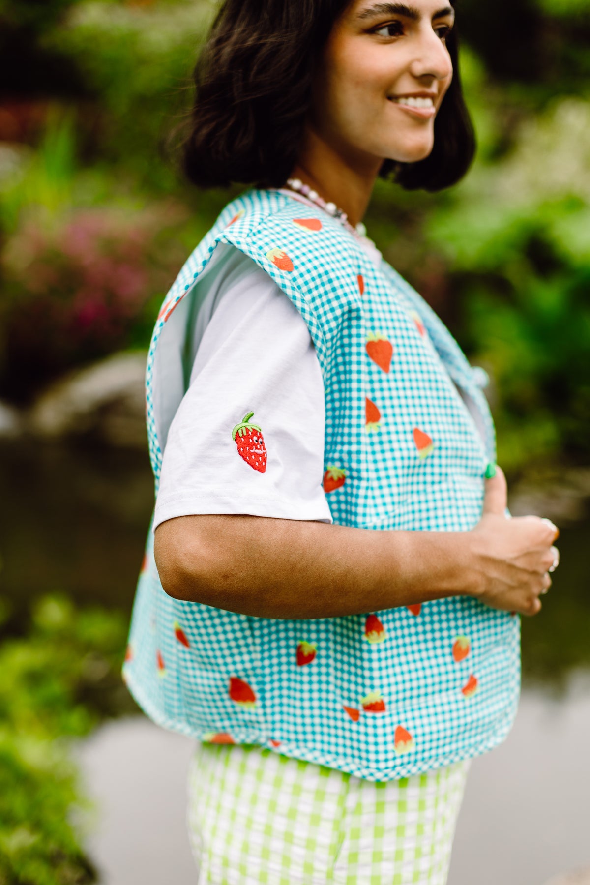 The Strawberries 90's Baby Tee