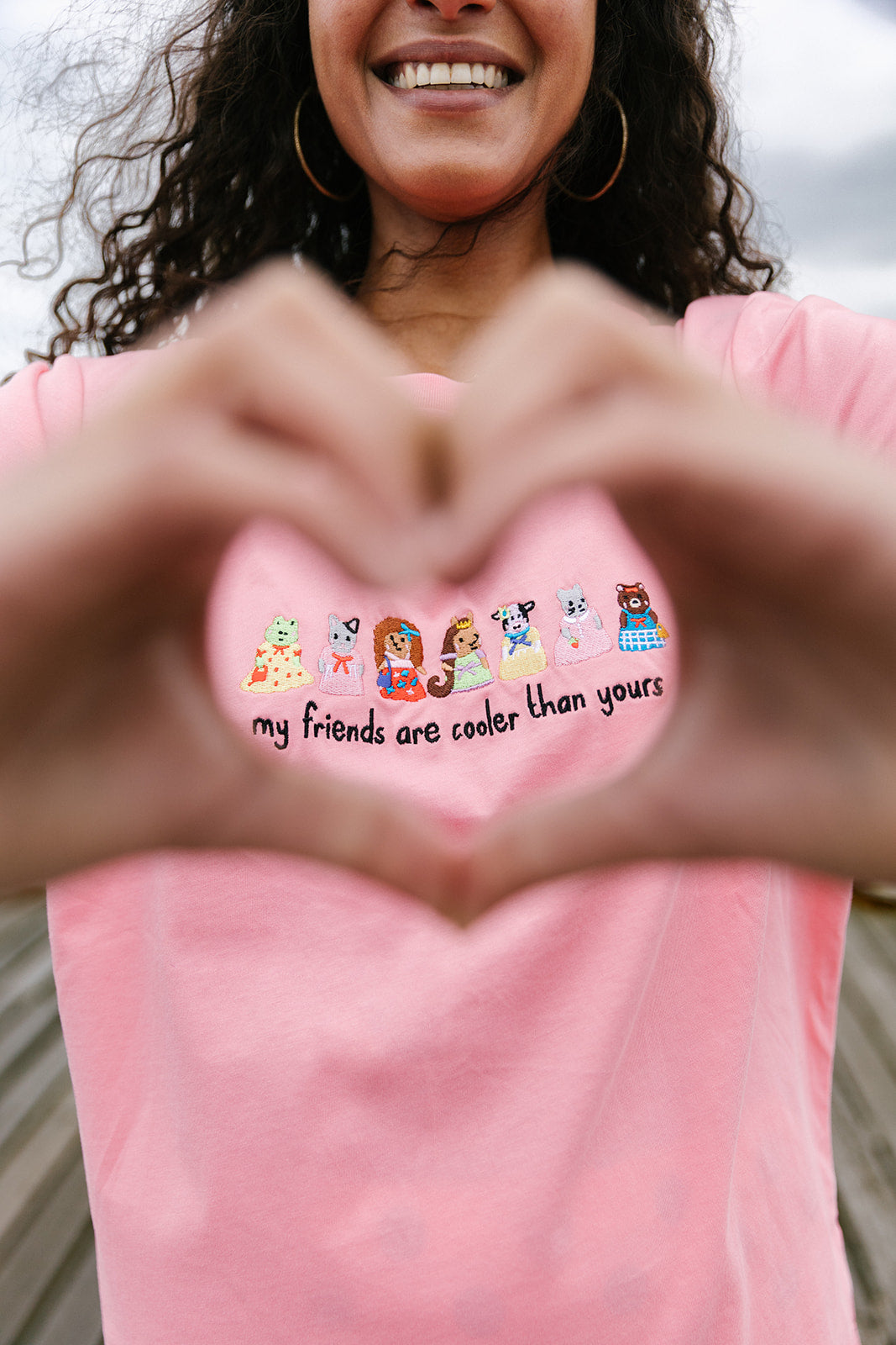 Sylvanian Families Embroidered Organic T-Shirt