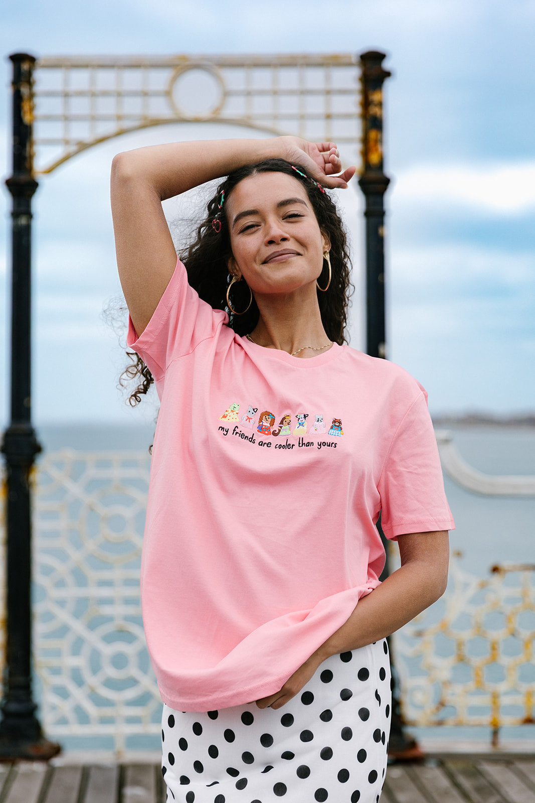 Sylvanian Families Embroidered Organic T-Shirt