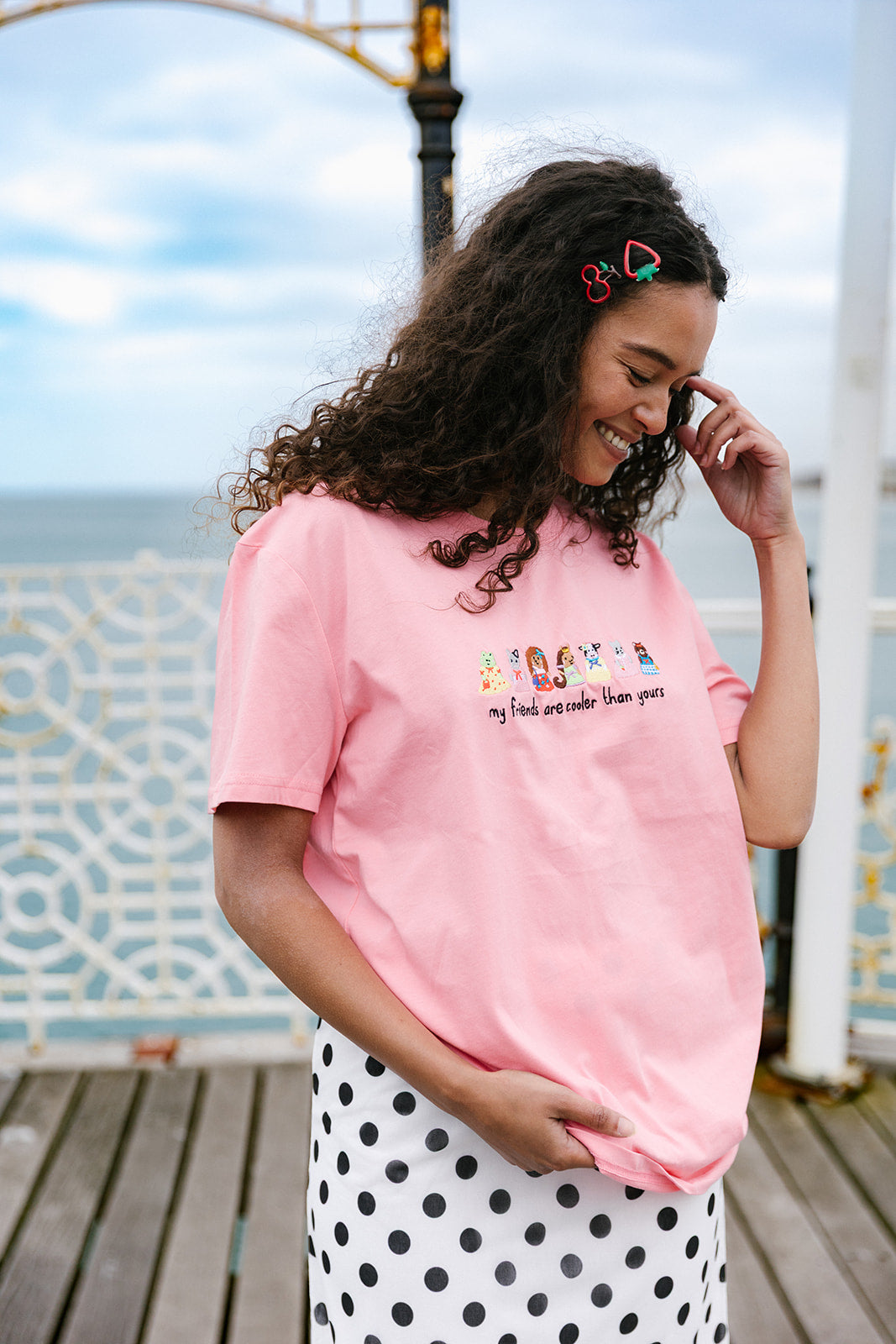 Sylvanian Families Embroidered Organic T-Shirt