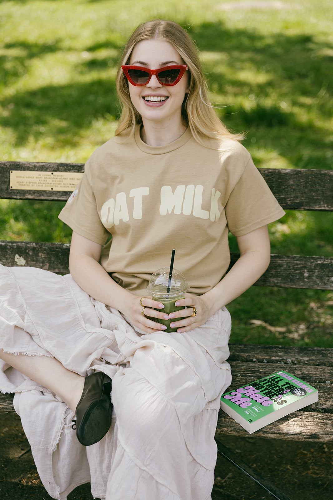 The Oat Milk Oversized T-Shirt