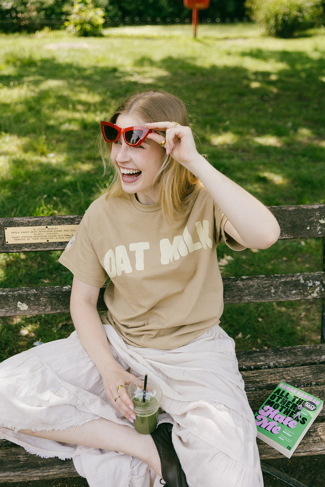 The Oat Milk Oversized T-Shirt
