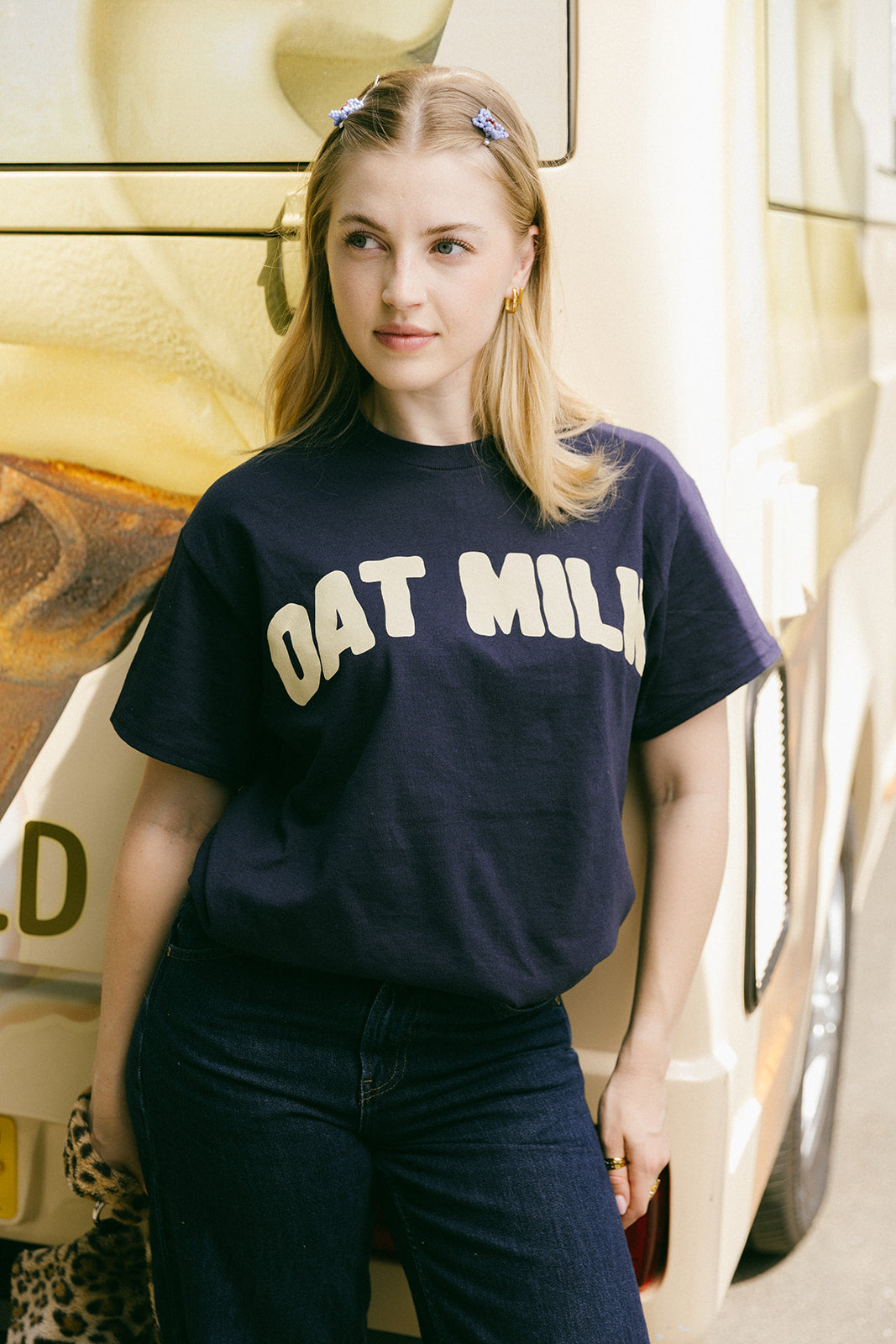 The Oat Milk Oversized T-Shirt