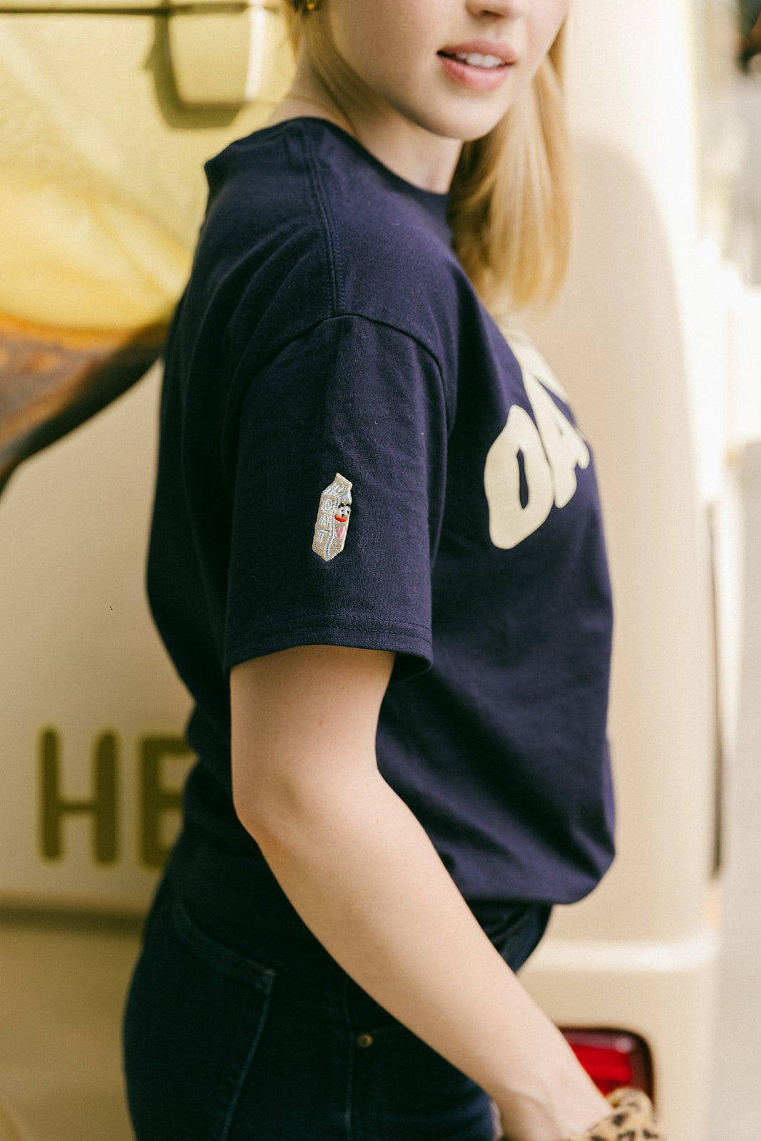 The Oat Milk Oversized T-Shirt