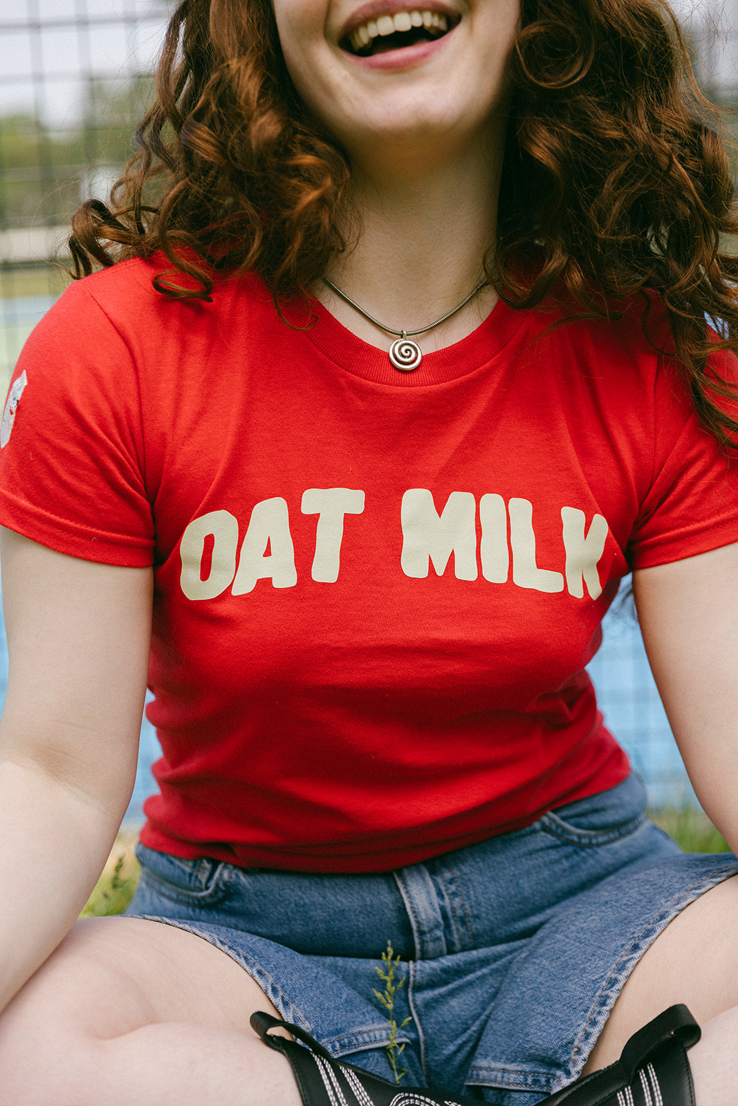 The Oat Milk 90's Baby Tee