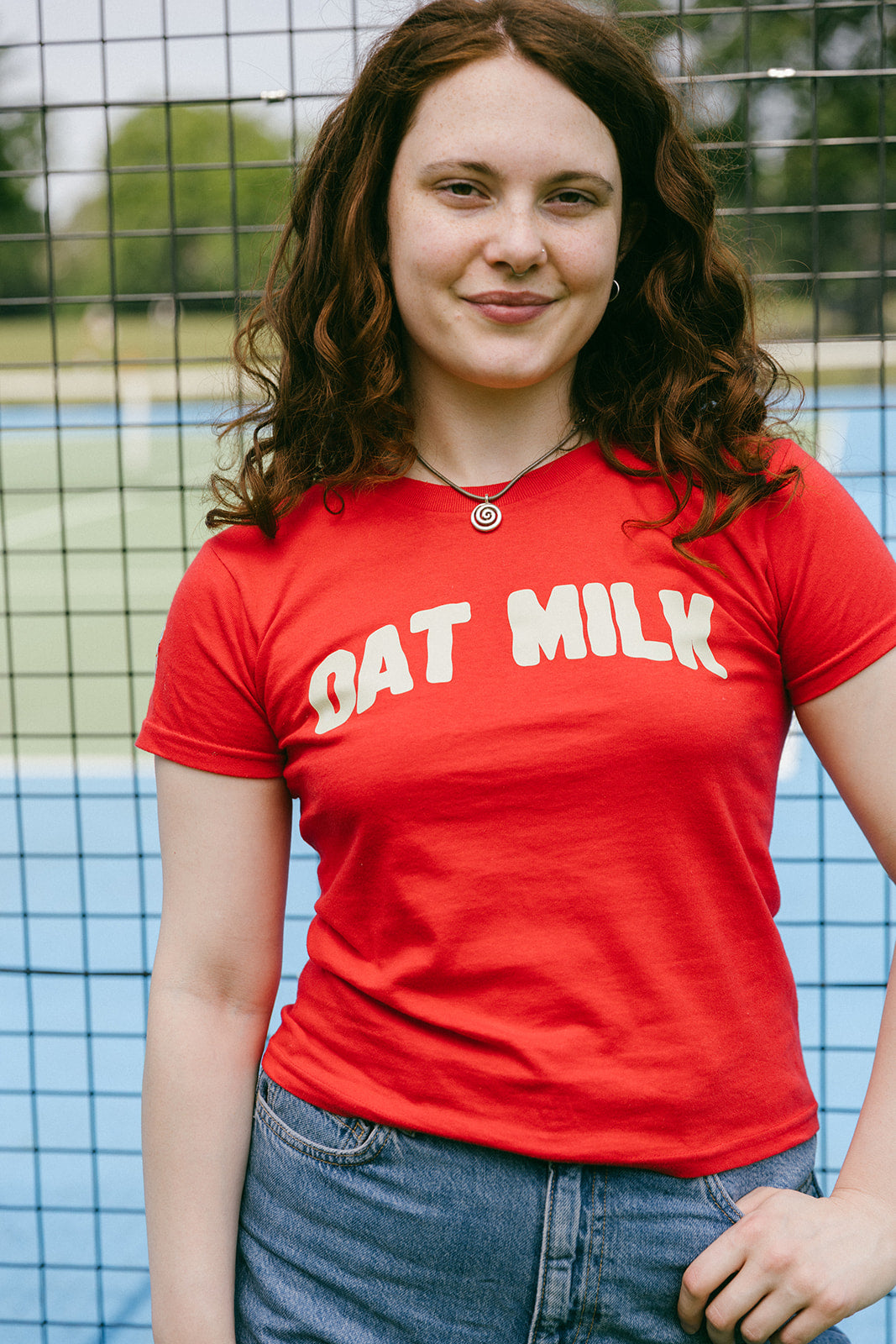 The Oat Milk 90's Baby Tee