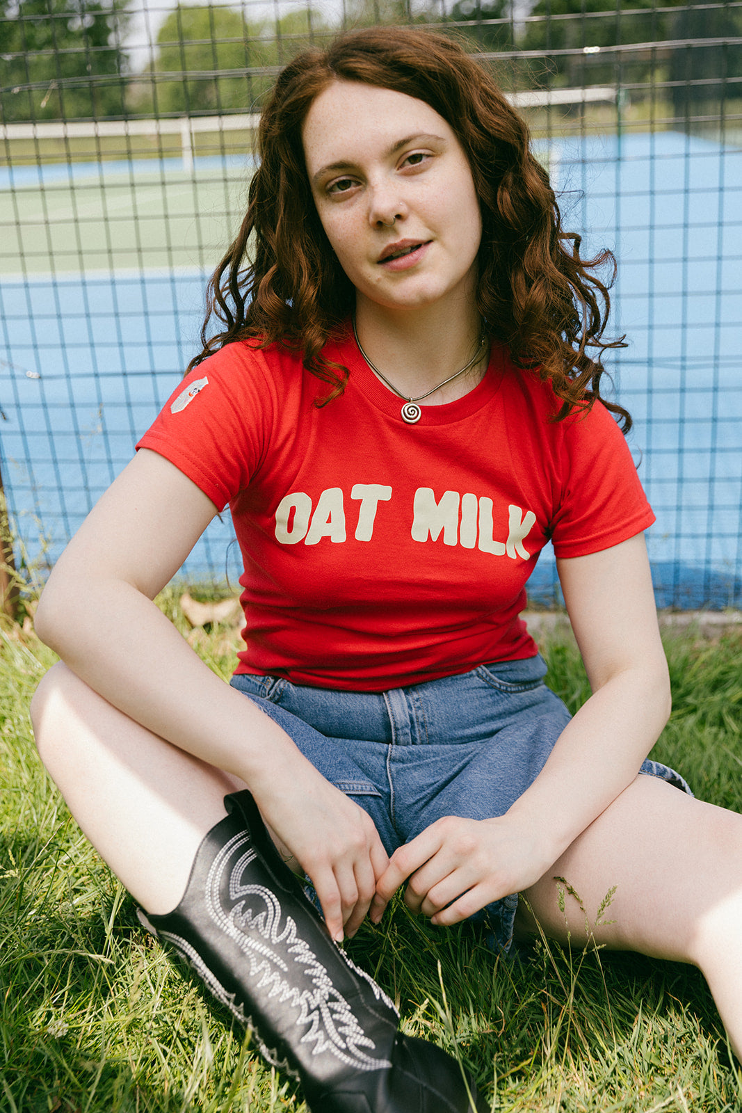 The Oat Milk 90's Baby Tee