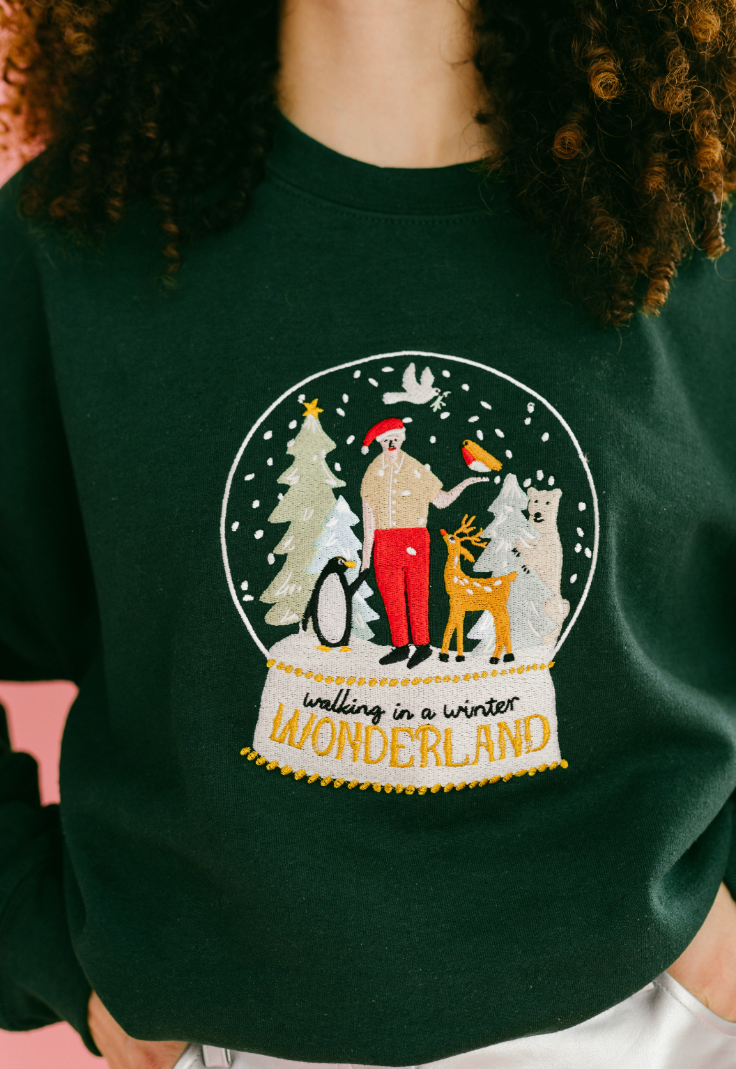 David Attenborough Winter Wonderland Sweatshirt