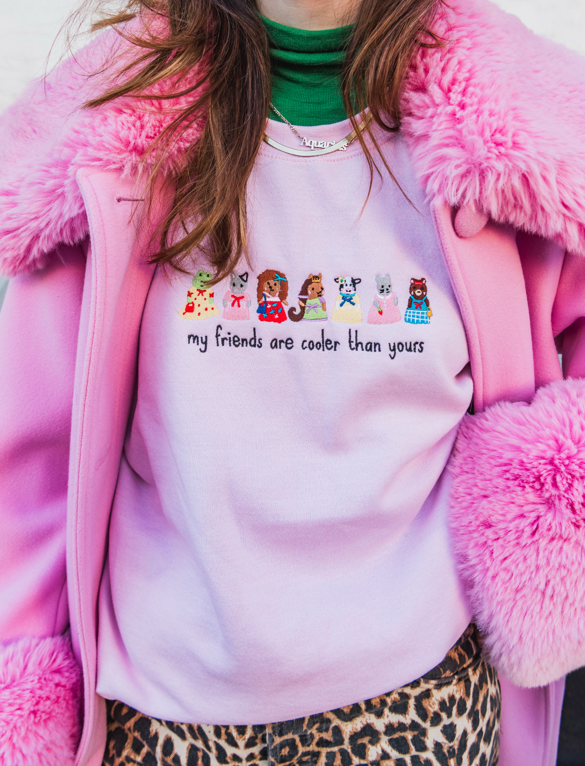 Sylvanian Families Embroidered Sweatshirt