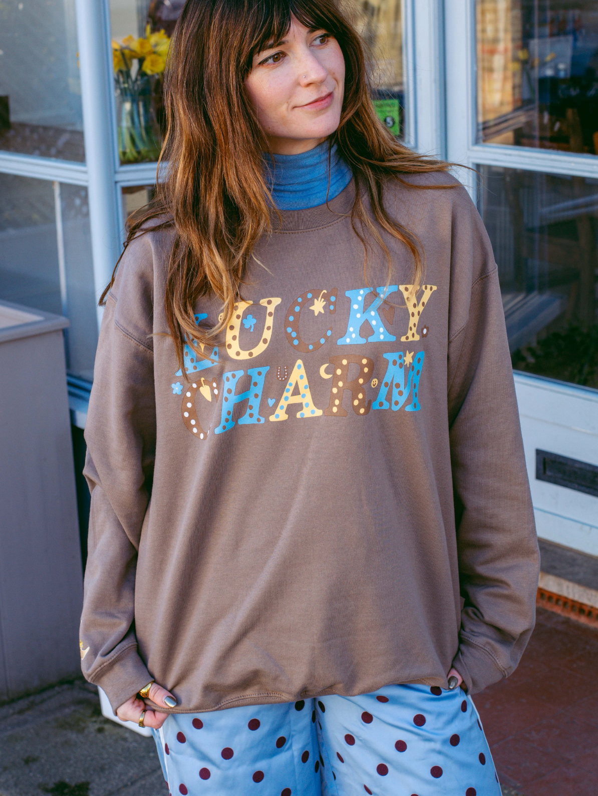 The Lucky Charm Oversized Sweatshirt
