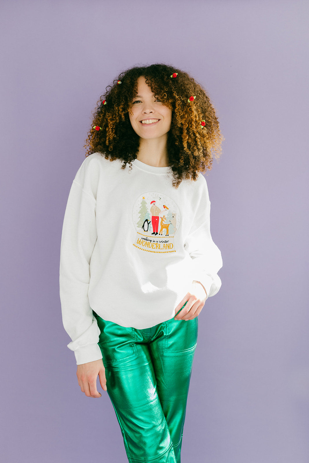 David Attenborough Winter Wonderland Sweatshirt