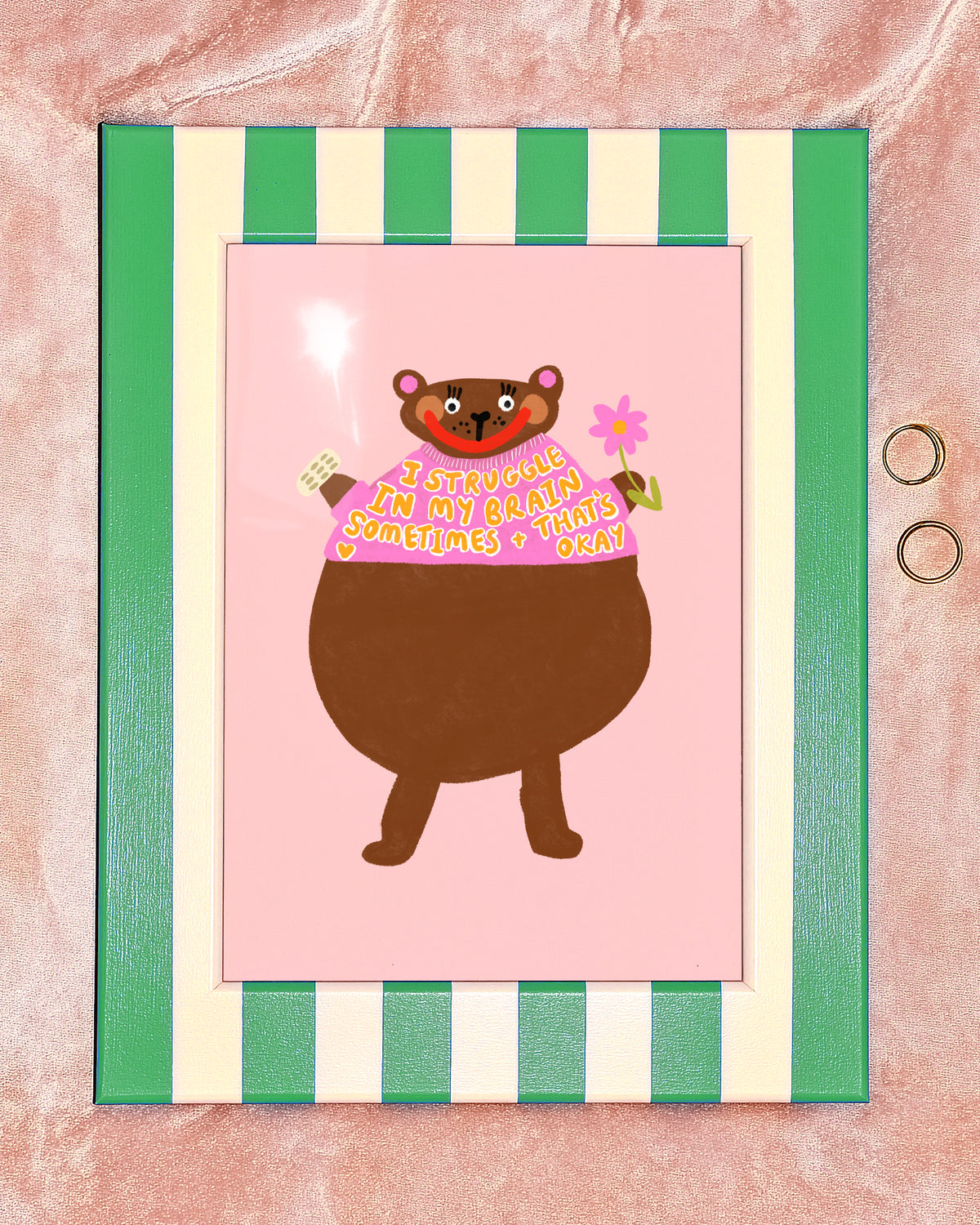 Teddy Bear Wall Print