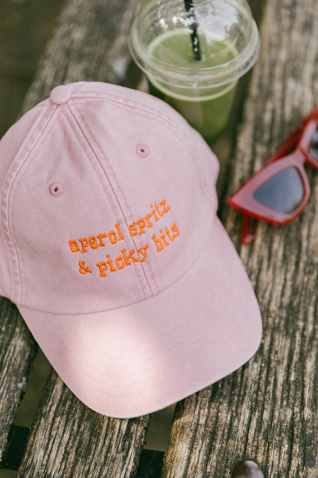 Aperol Spritz & Picky Bits Embroidered Cap
