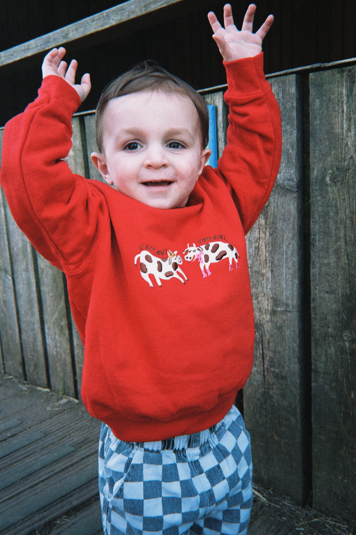 KIDS - Cowboy & Cowgirl Oversized Sweatshirt