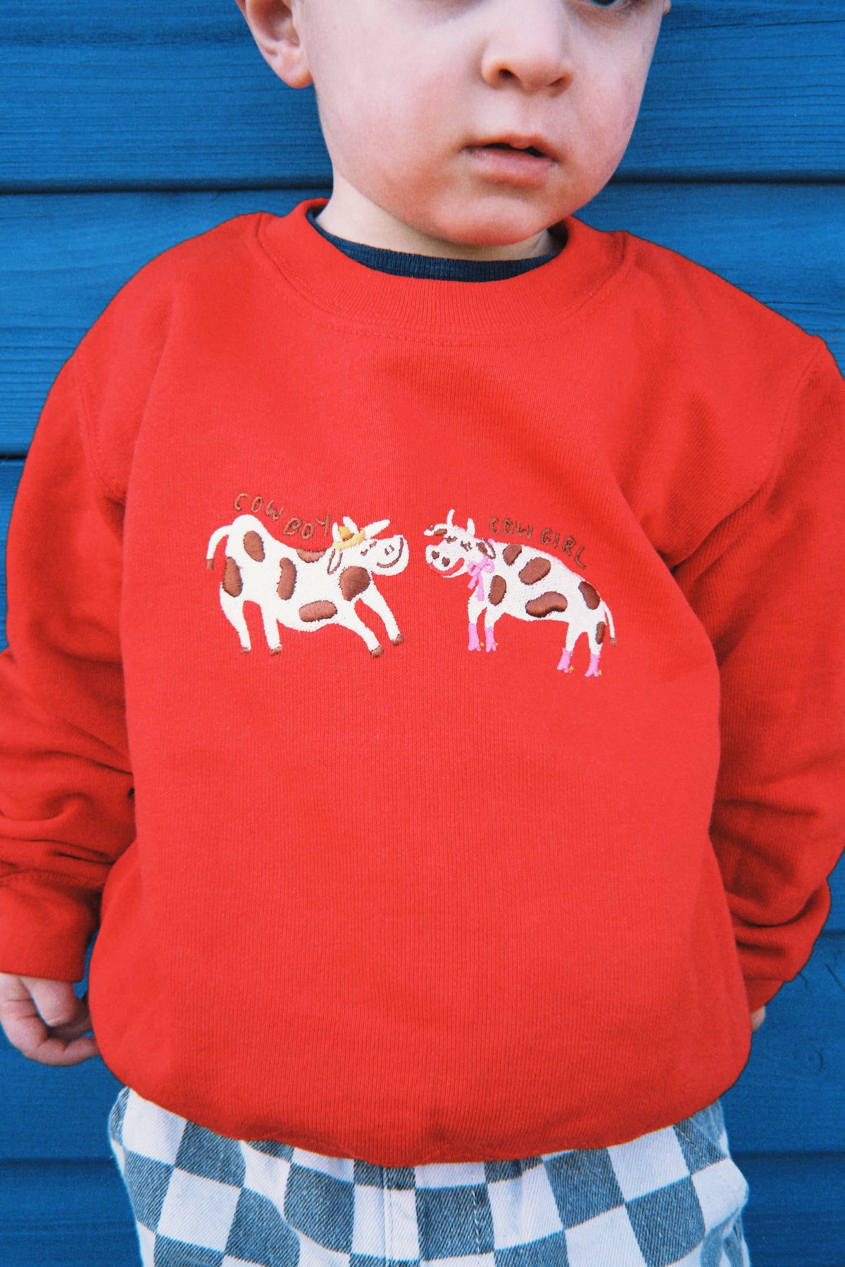 KIDS - Cowboy & Cowgirl Oversized Sweatshirt
