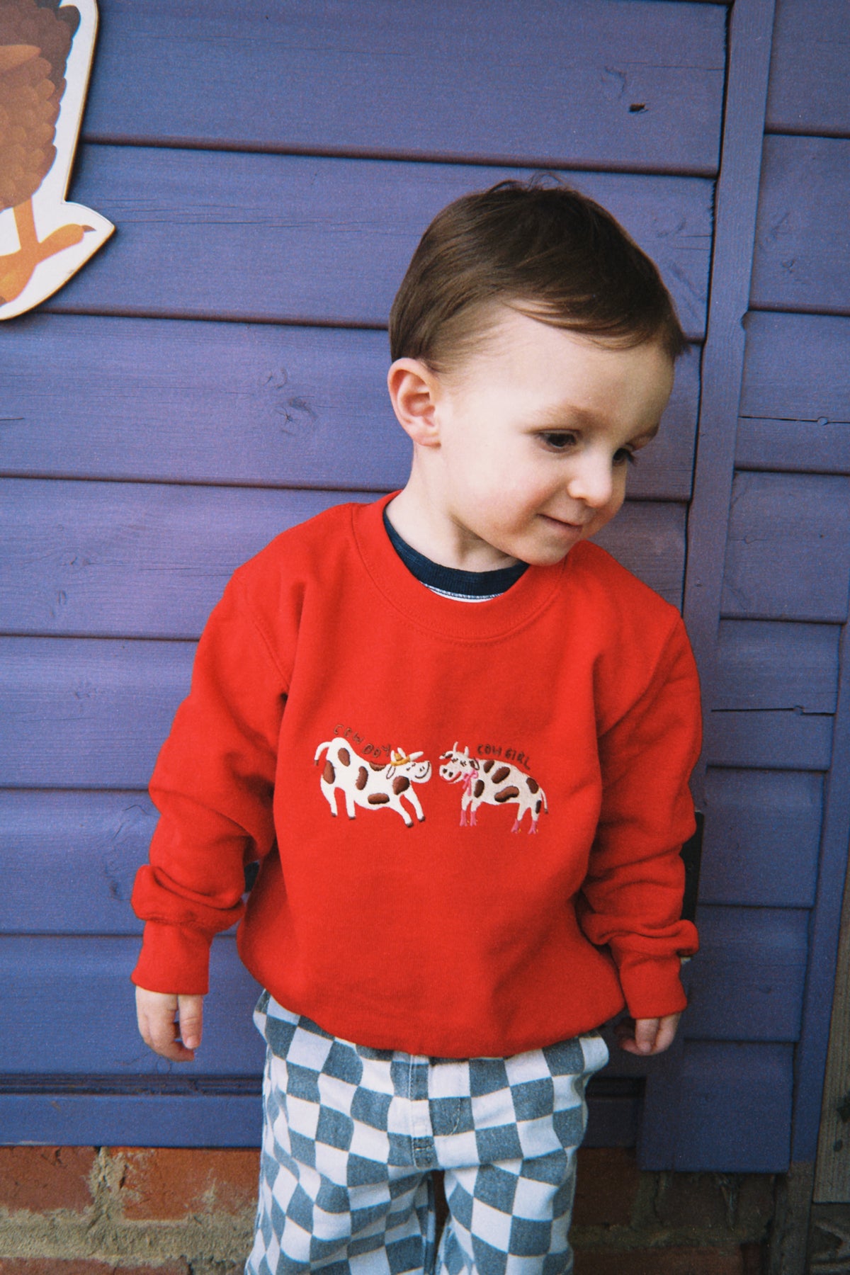KIDS - Cowboy & Cowgirl Oversized Sweatshirt