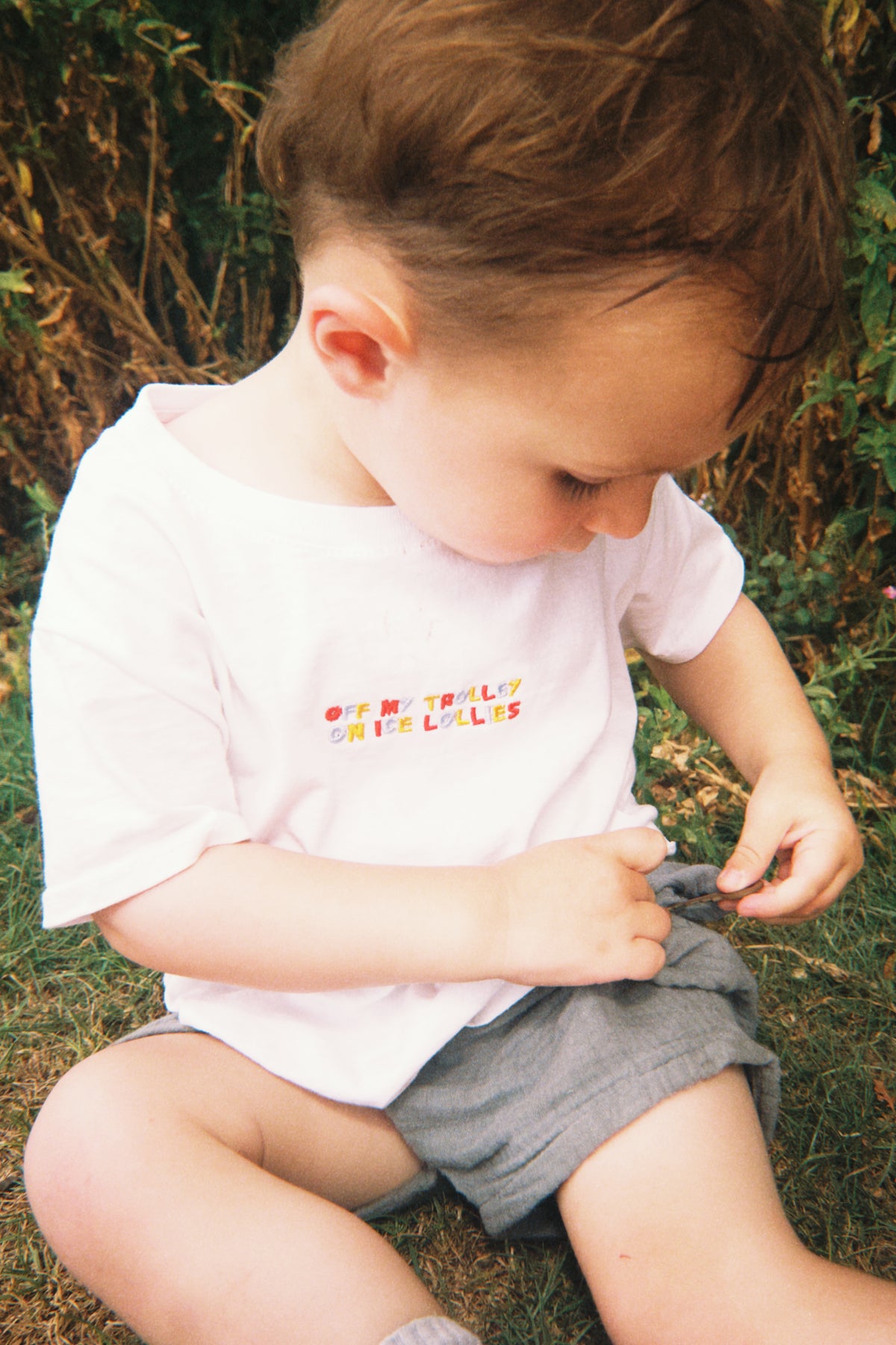 KIDS - Ice Lollies Embroidered T-Shirt