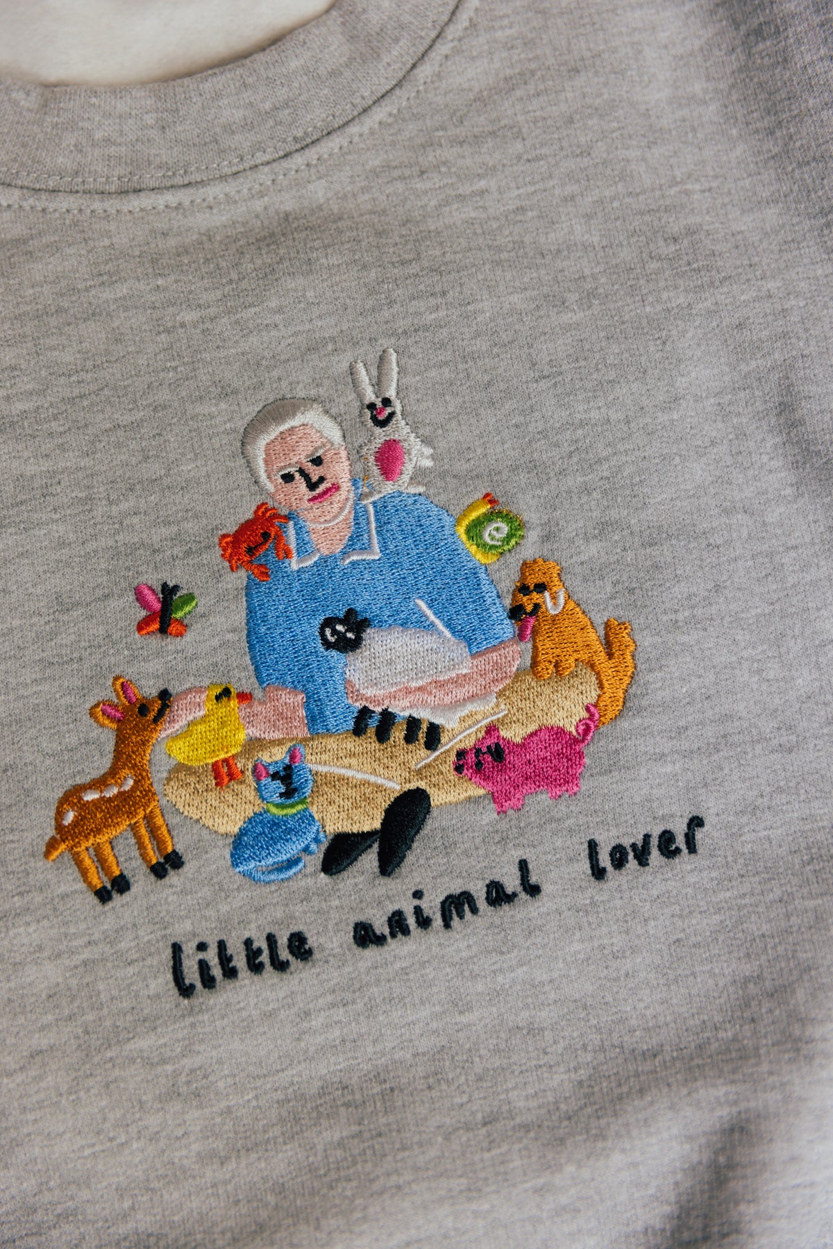 KIDS - Little Animal Lover Oversized Sweatshirt