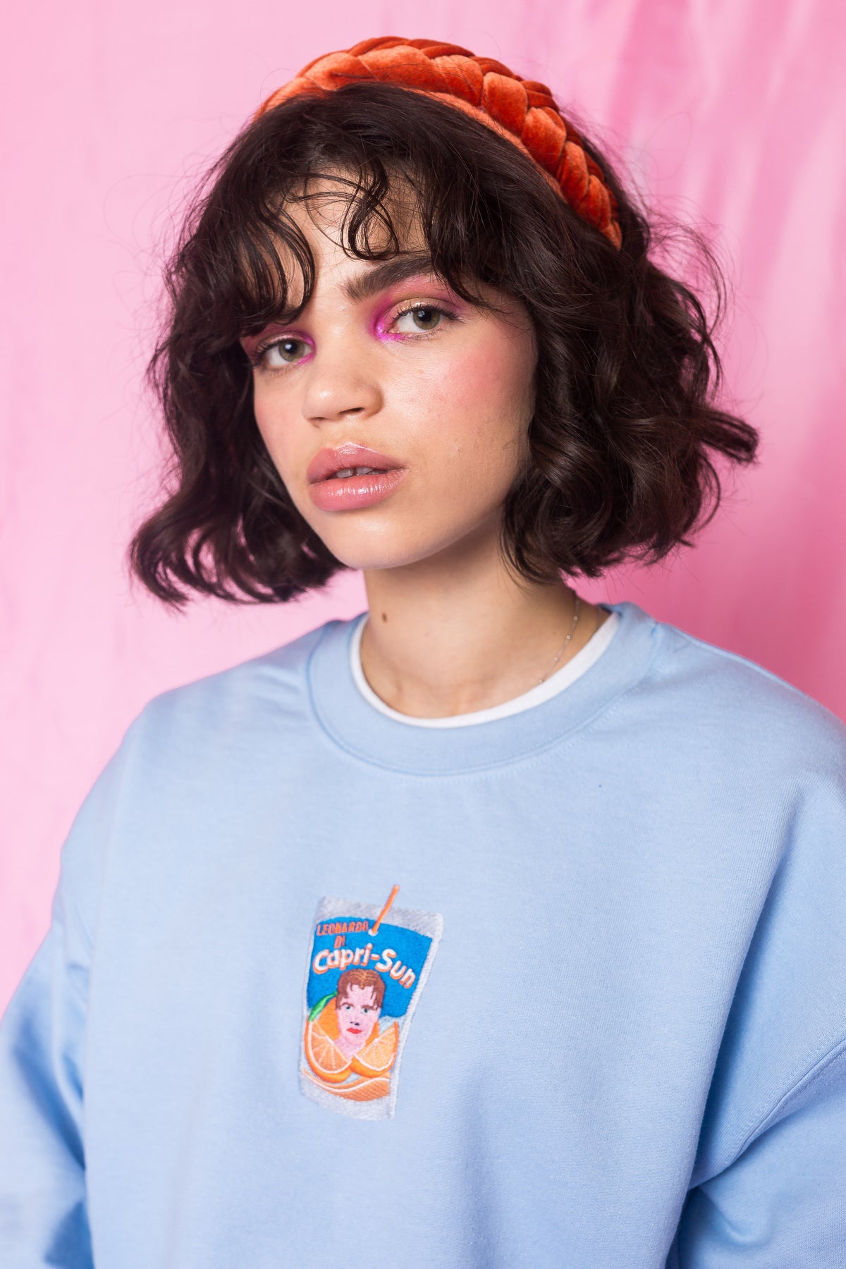 Leonardo DiCapriSun Embroidered Sweatshirt