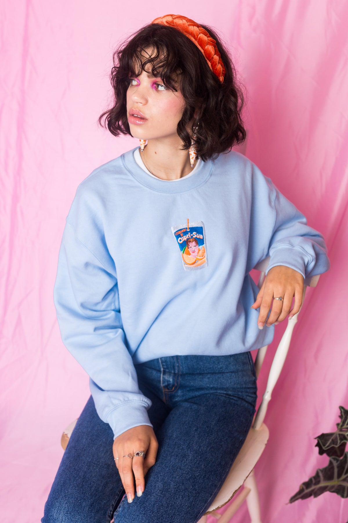 Leonardo DiCapriSun Embroidered Sweatshirt