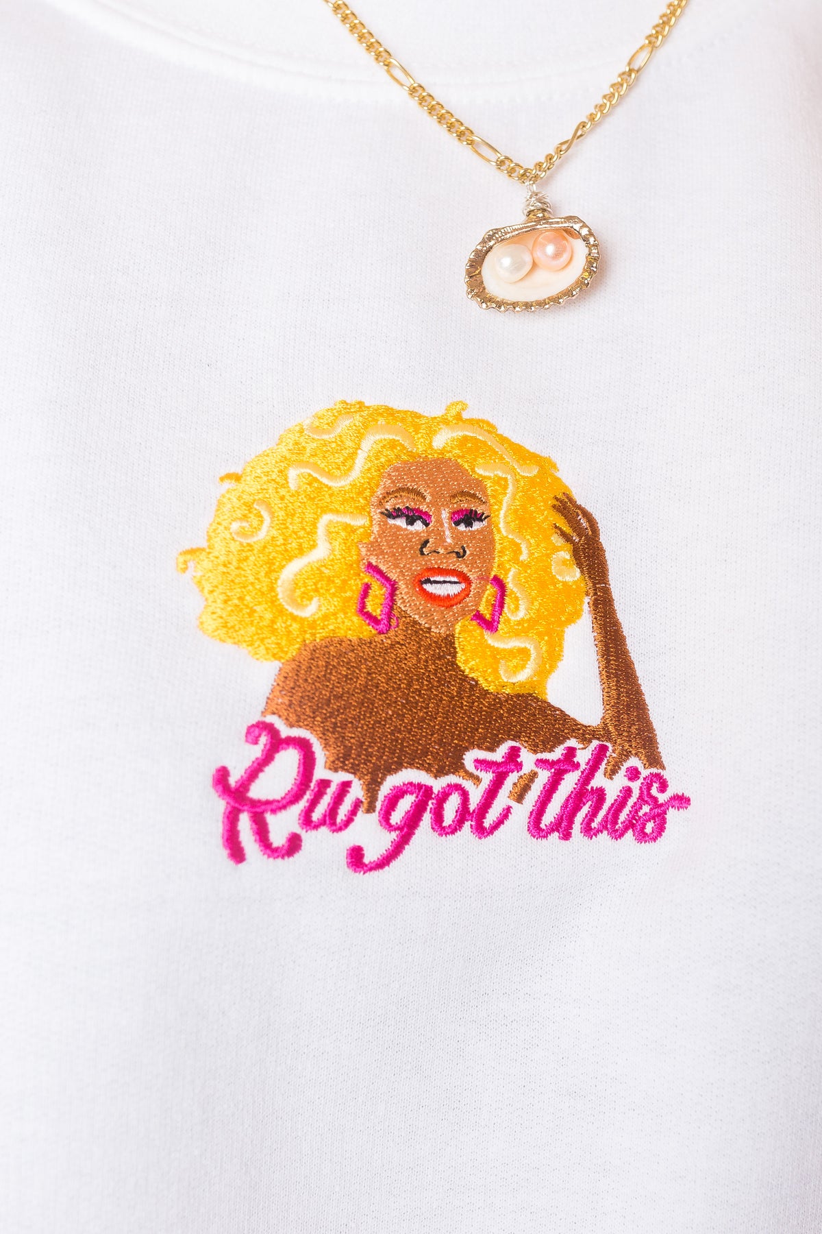 Ru Paul &#39;Ru Got This&#39; Embroidered Sweatshirt
