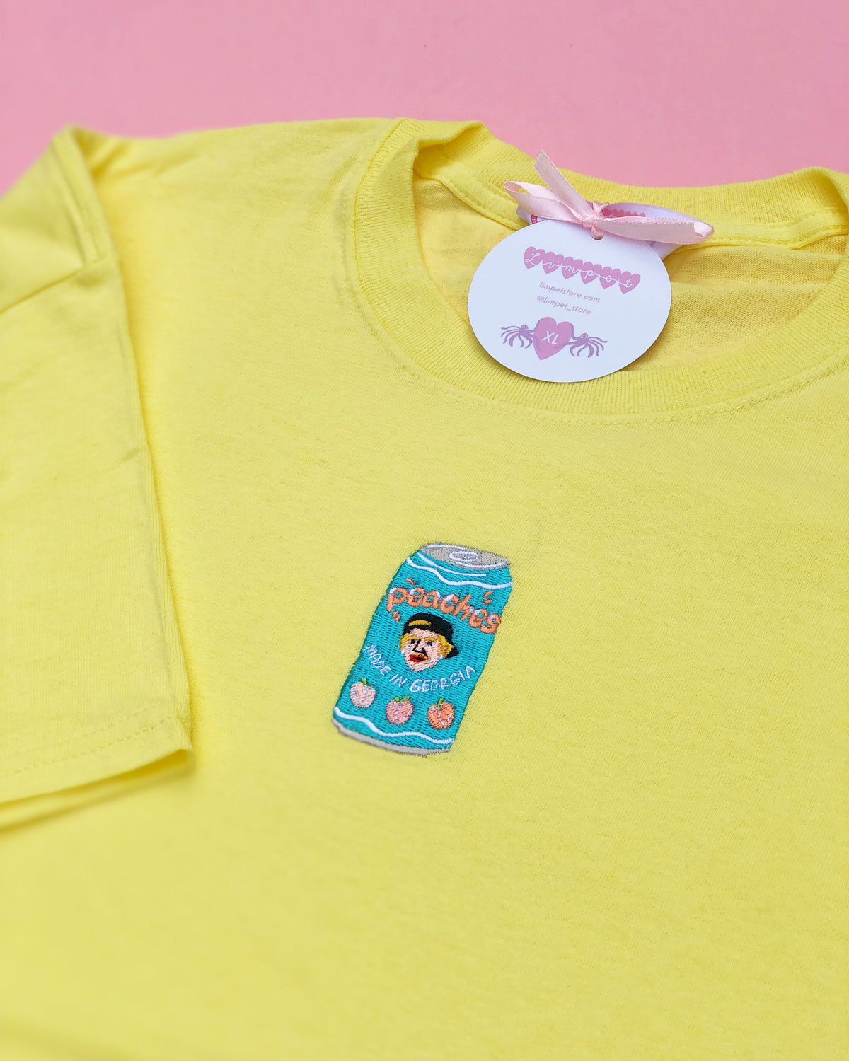 Justin Bieber &#39;Peaches&#39; Embroidered T-Shirt