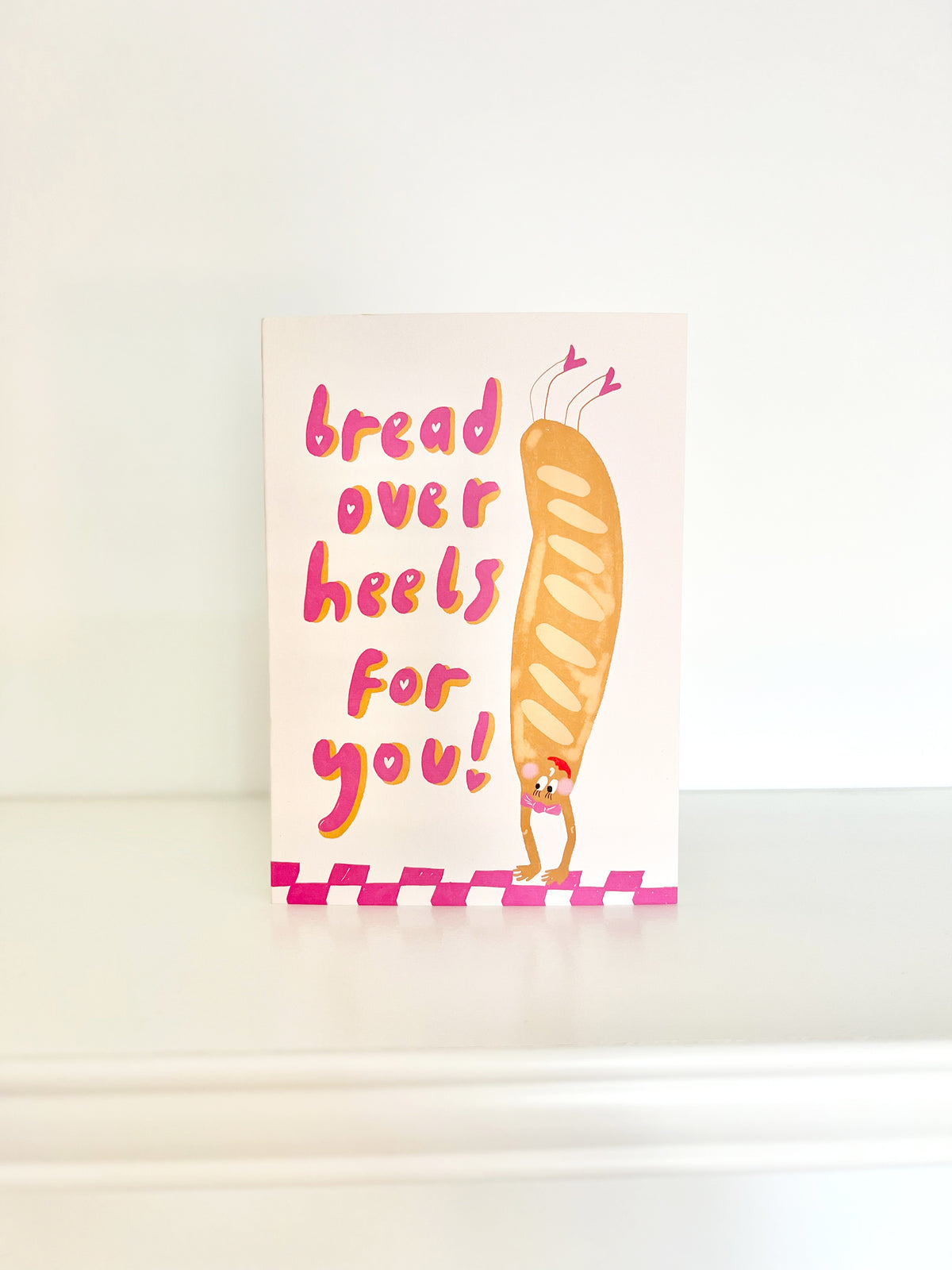 Bread Over Heels Card