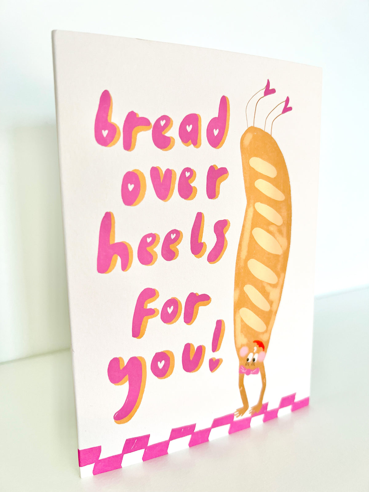 Bread Over Heels Card
