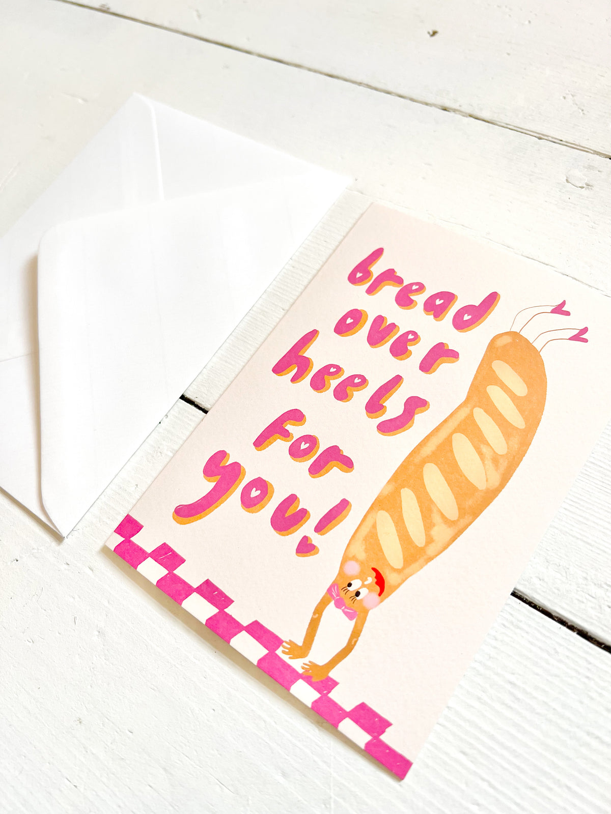 Bread Over Heels Card