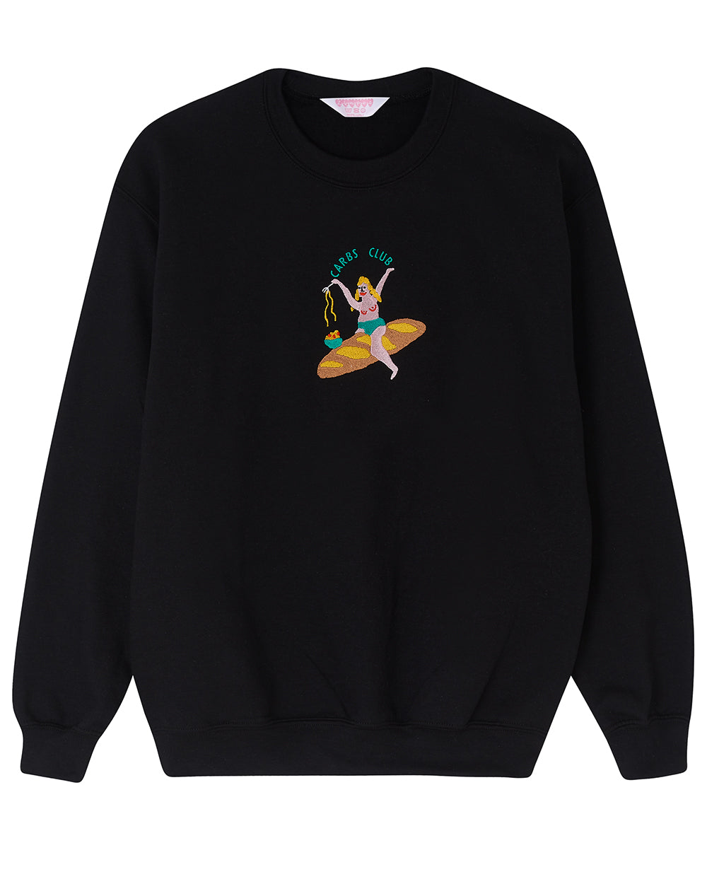 Carbs Club Embroidered Sweatshirt