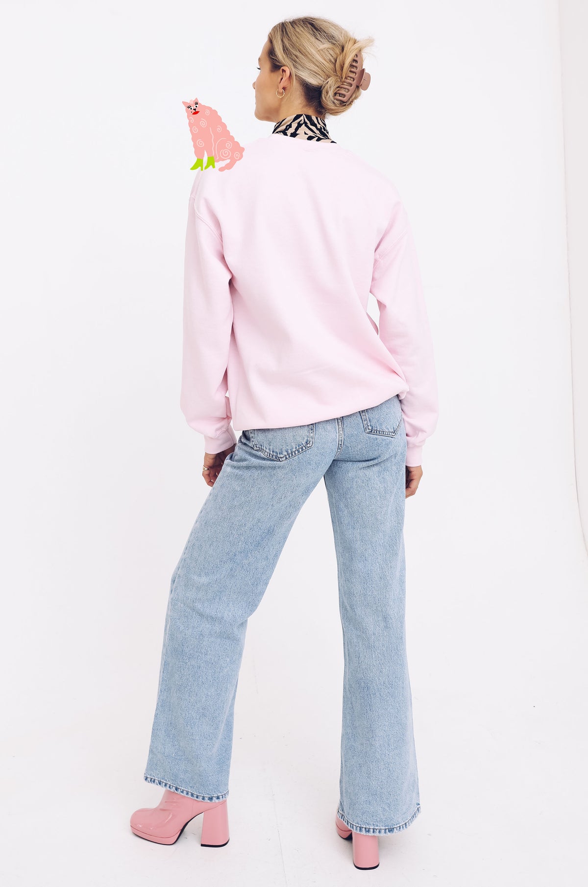 David Cattenborough &amp; Friends Embroidered Sweatshirt