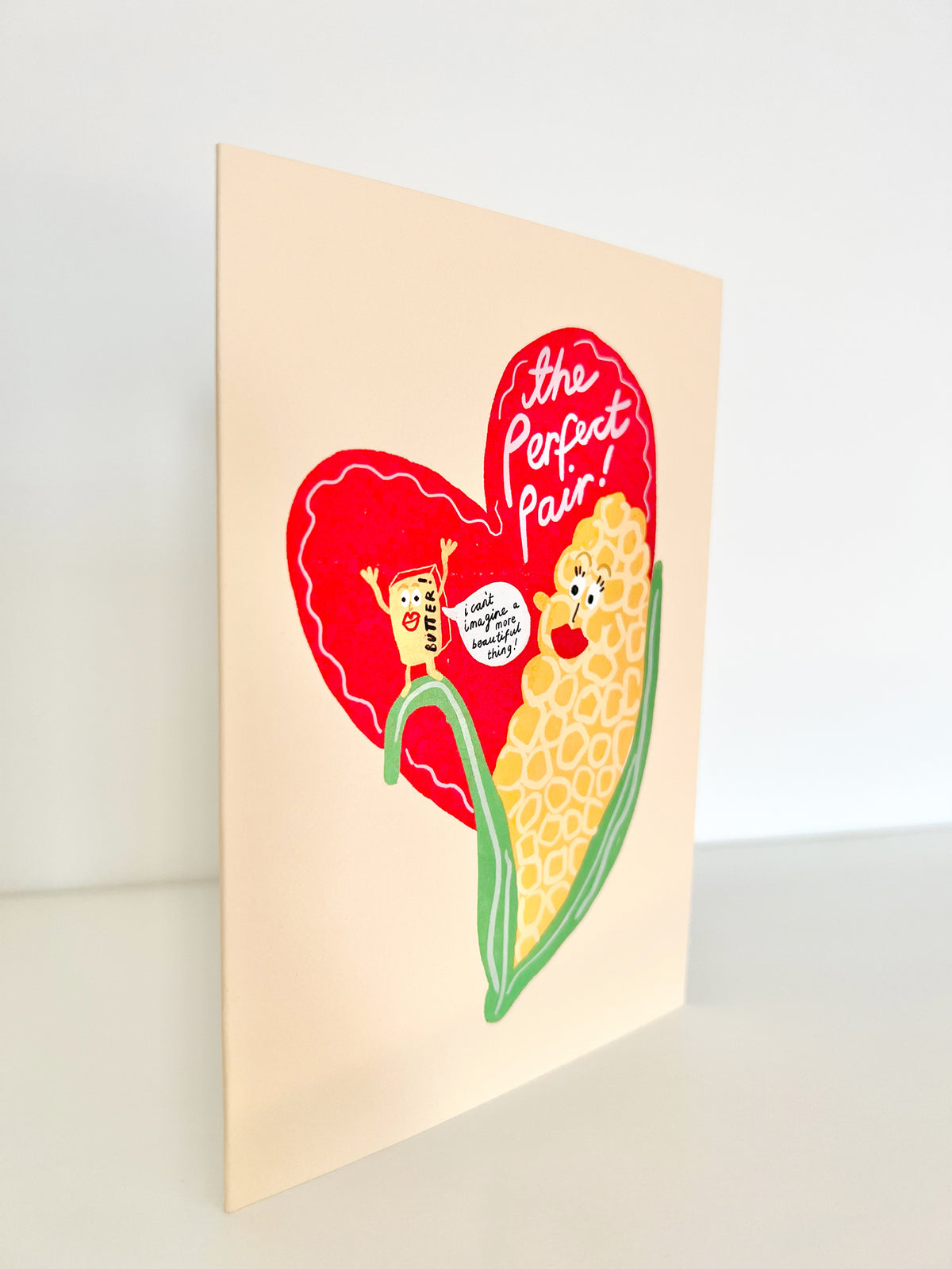 I Love Corn Card