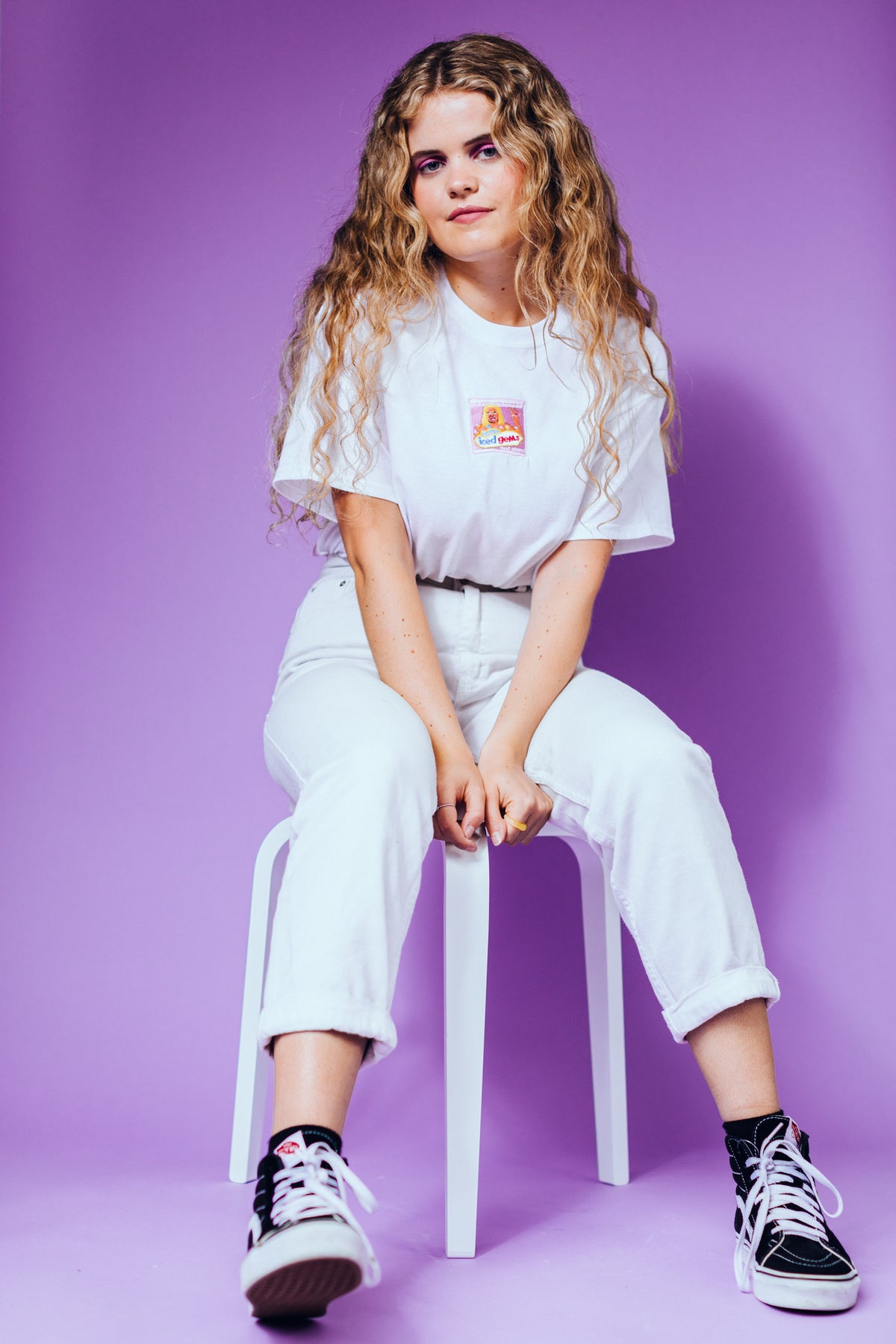 Iced Gem&#39;s Embroidered T-Shirt