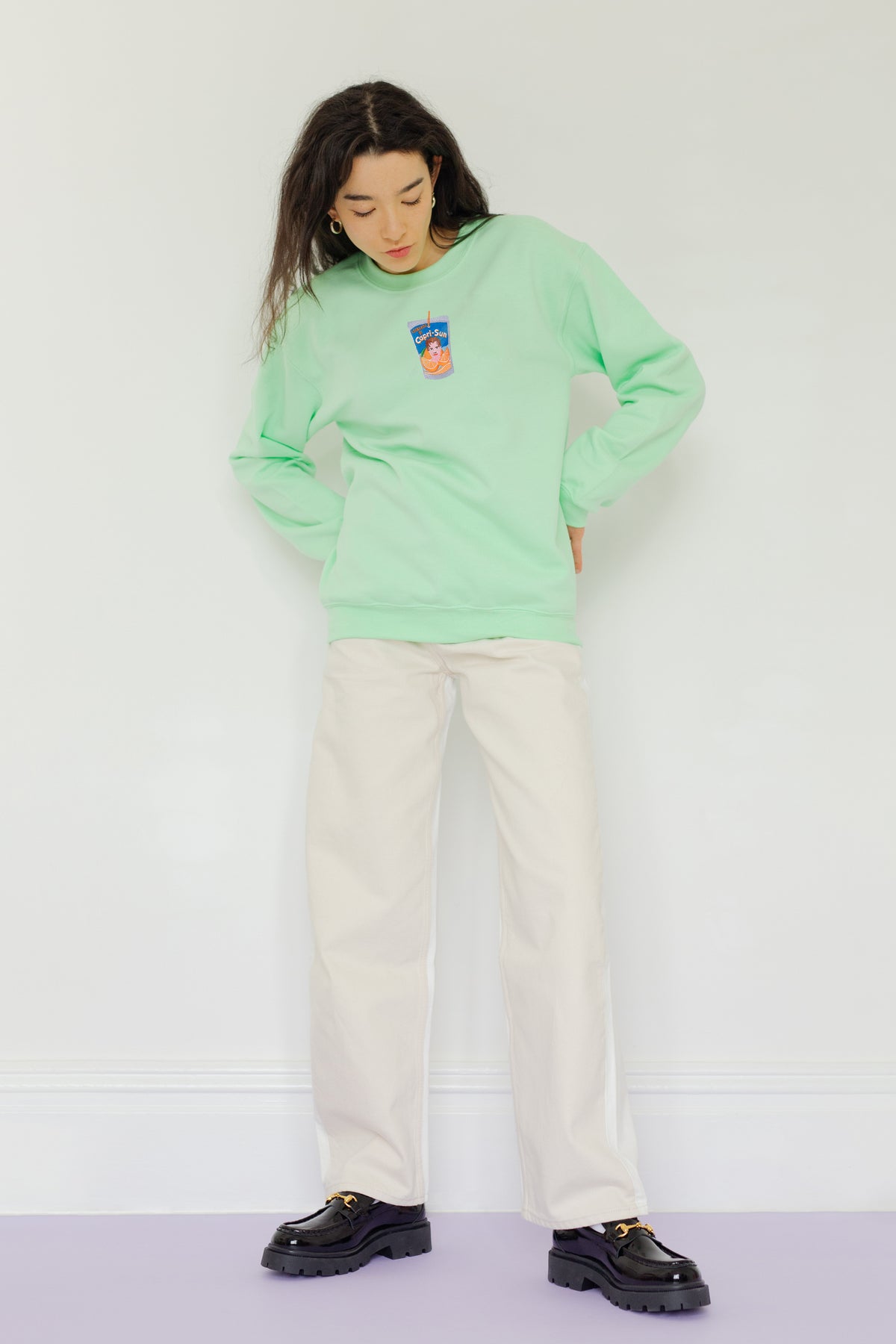 Leonardo DiCapriSun Embroidered Sweatshirt