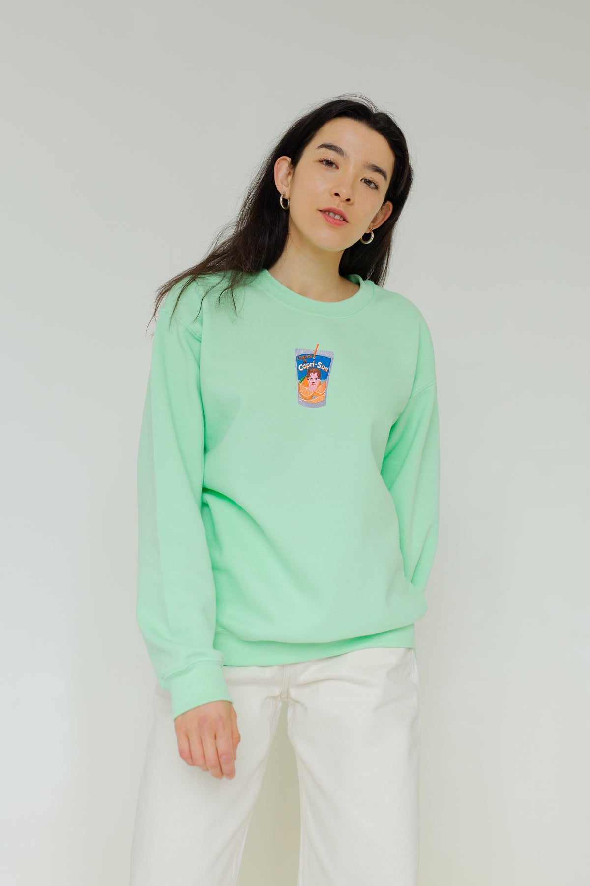Leonardo DiCapriSun Embroidered Sweatshirt