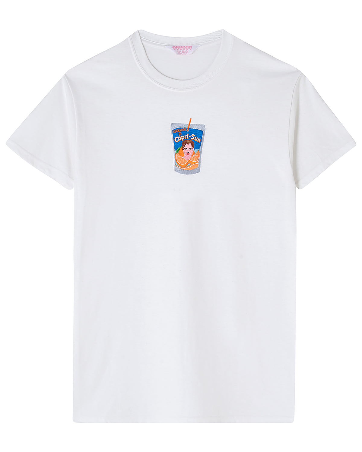 Leonardo DiCapriSun Embroidered T-Shirt