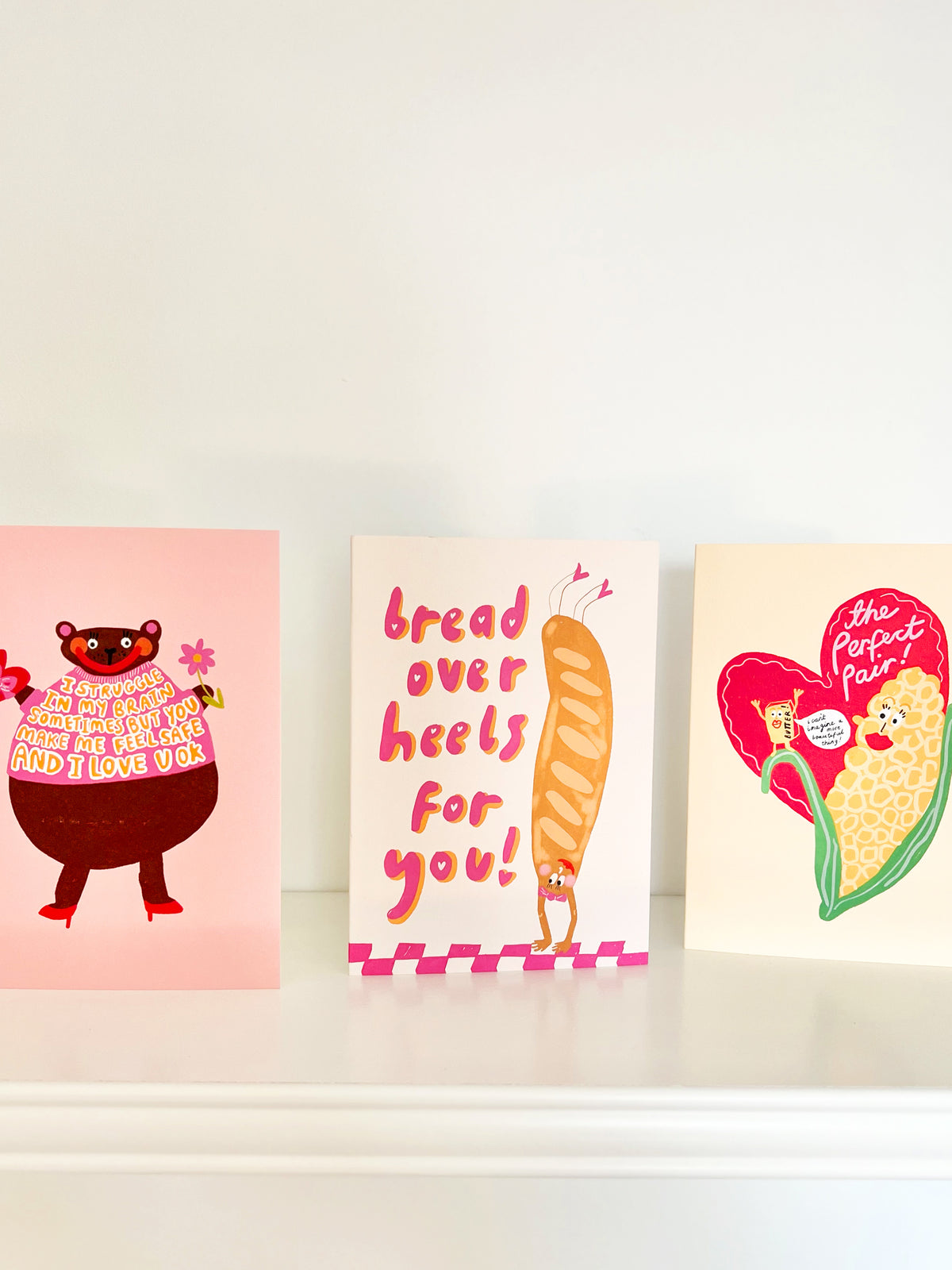 Bread Over Heels Card