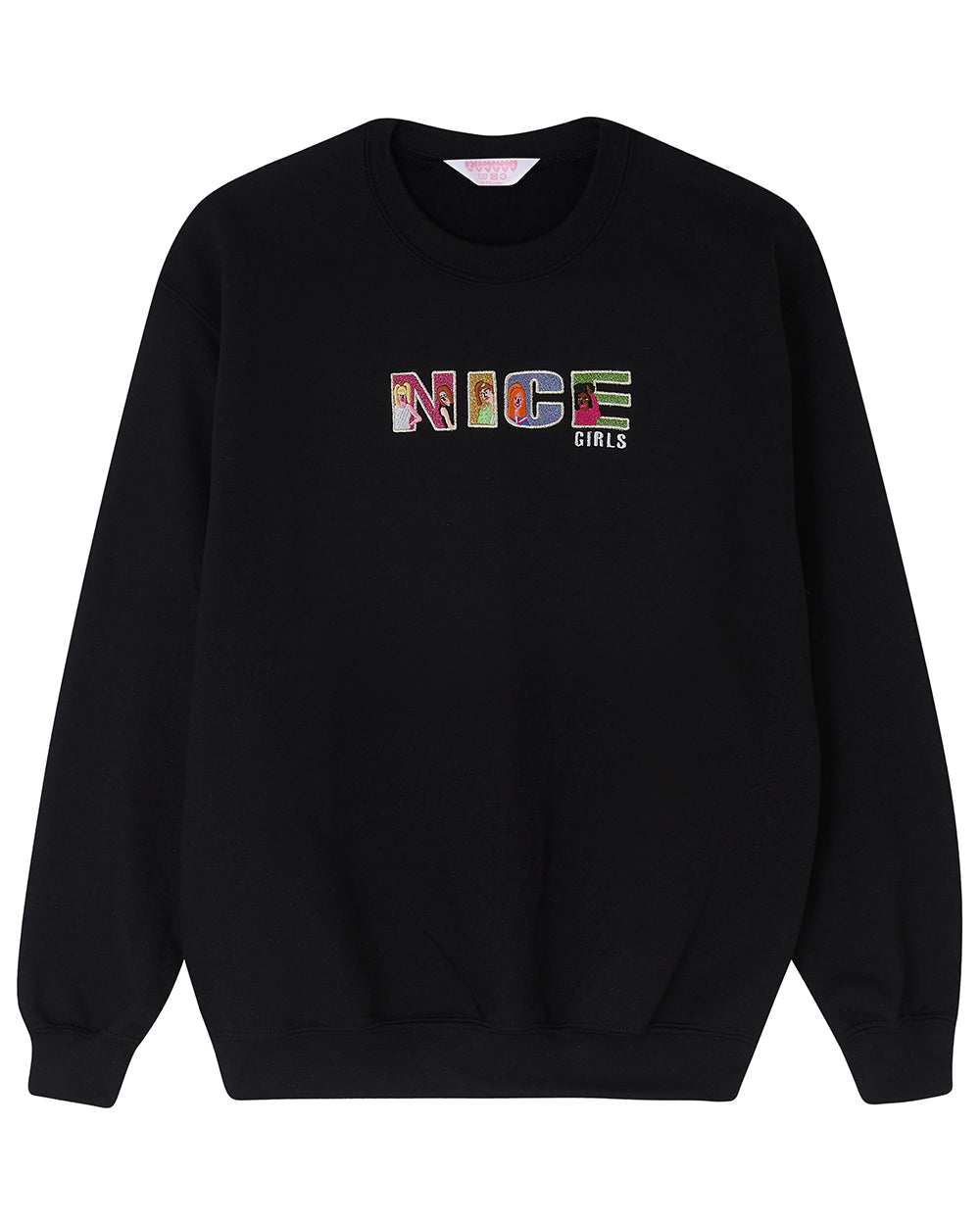 Nice Girls Embroidered Sweatshirt
