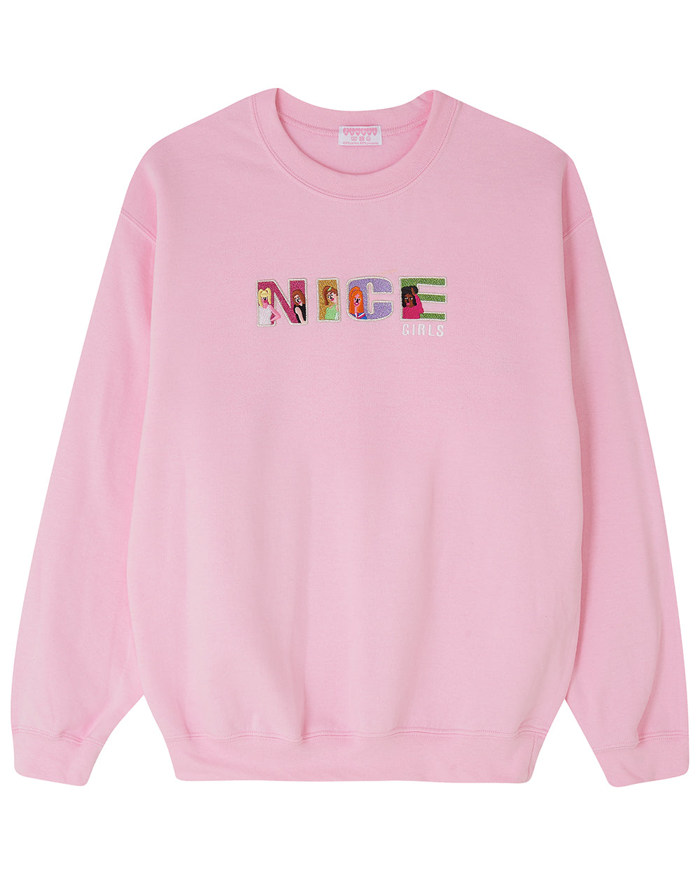 Nice Girls Embroidered Sweatshirt