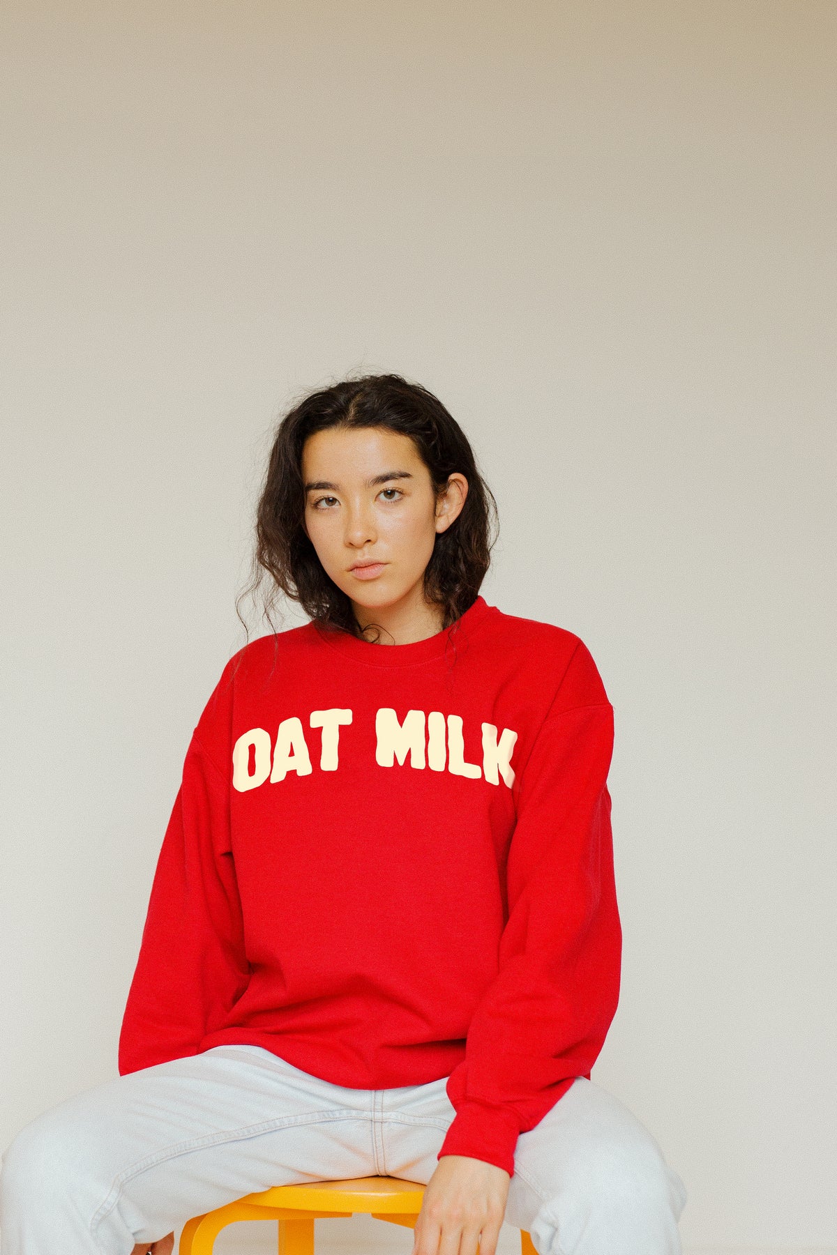 The Oat Milk Oversized Sweatshirt