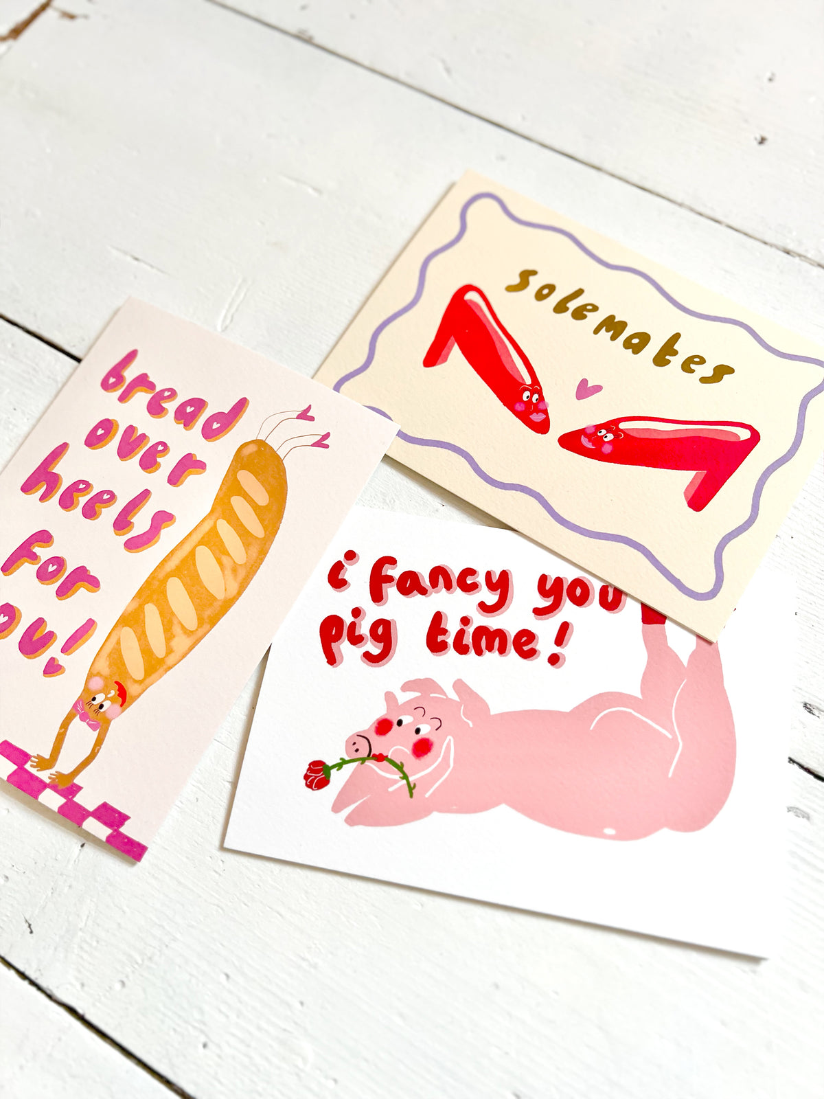 Bread Over Heels Card