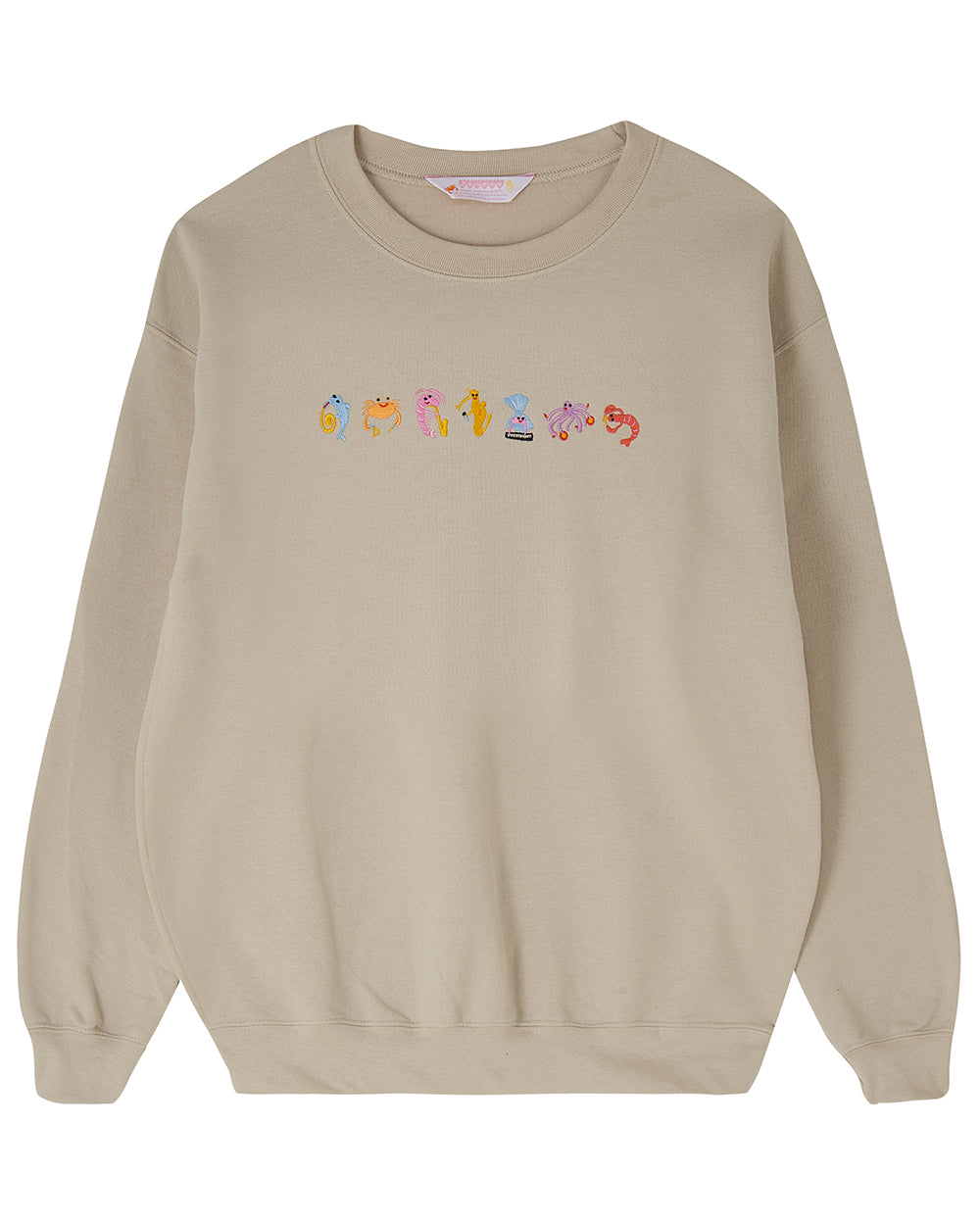 Seafood Medley Embroidered Sweatshirt