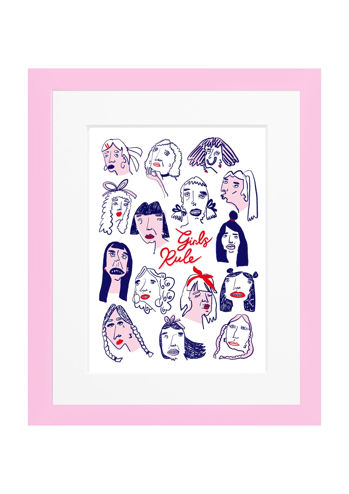 Girls Rule Print