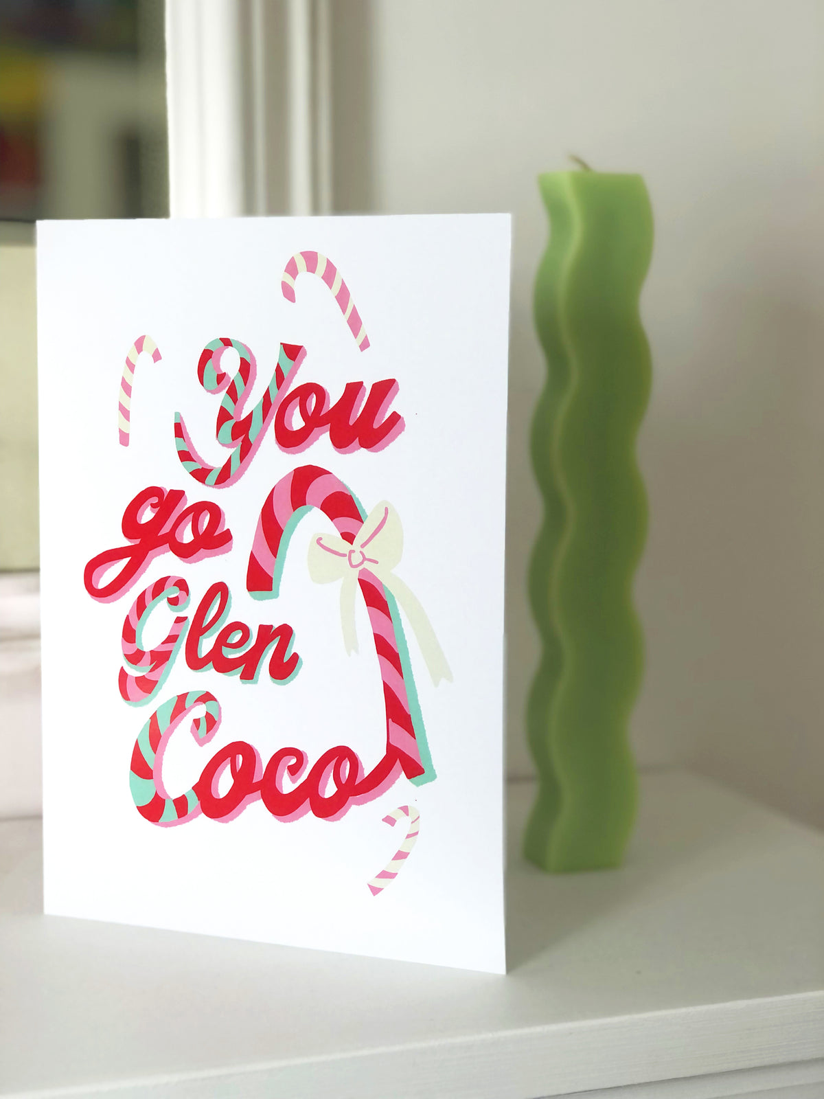 &quot;You Go Glen Coco&quot; Mean Girls Christmas Card