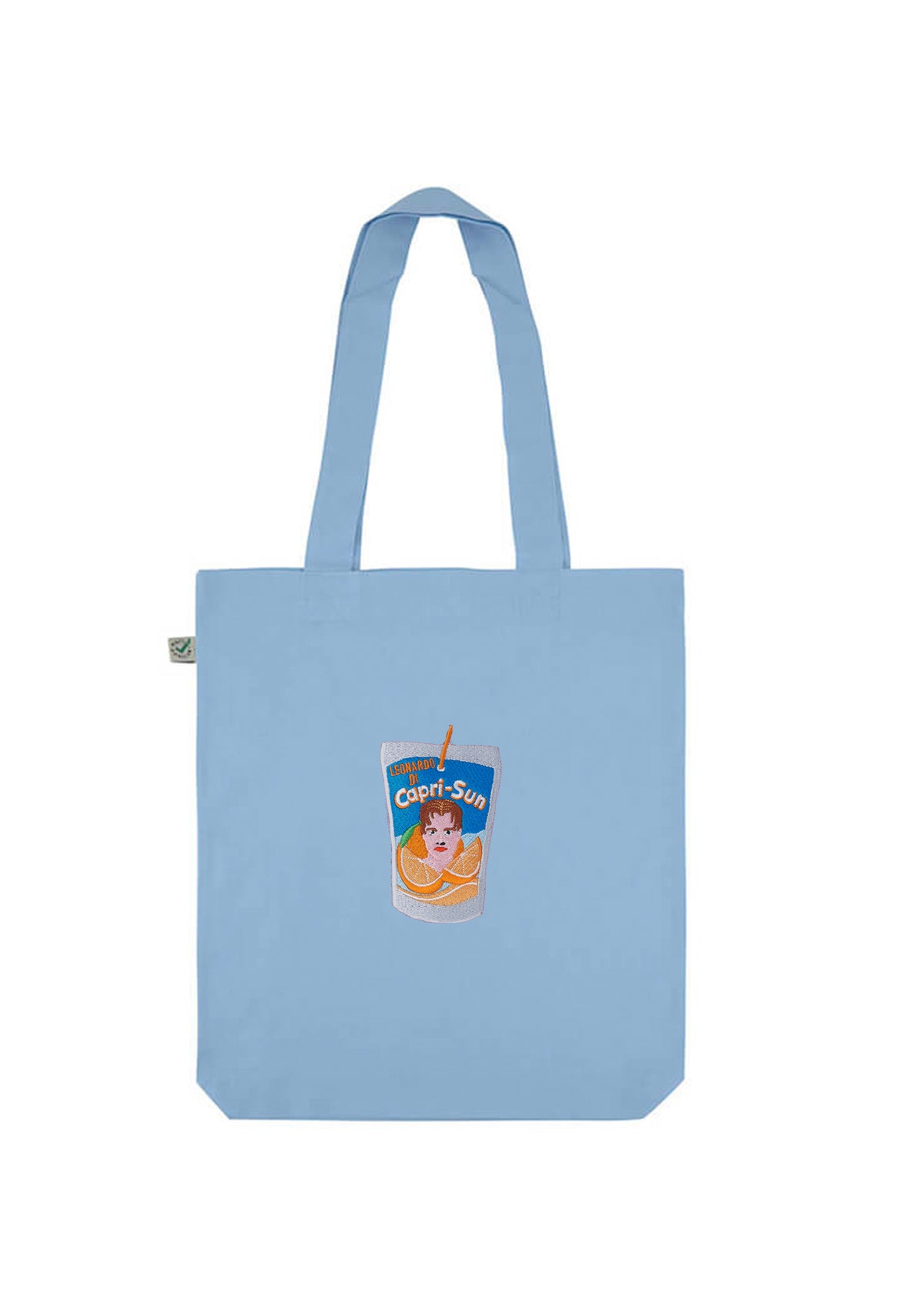 Leonardo DiCapriSun Embroidered Tote Bag