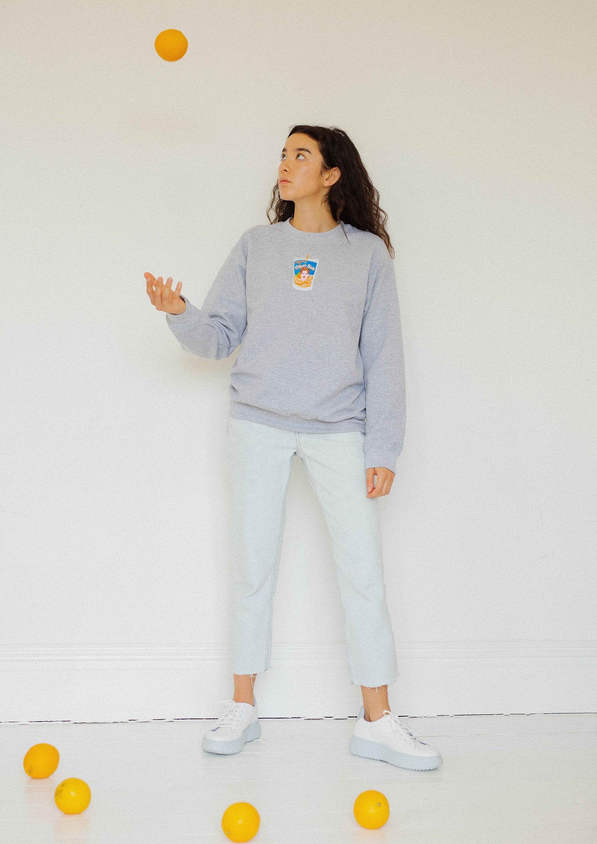 Leonardo DiCapriSun Embroidered Sweatshirt